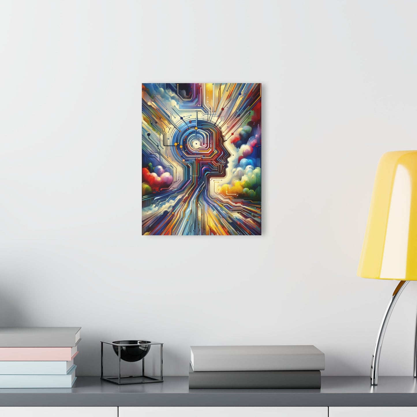 Supportive Digital Empathy Acrylic Prints (French Cleat Hanging) - ATUH.ART
