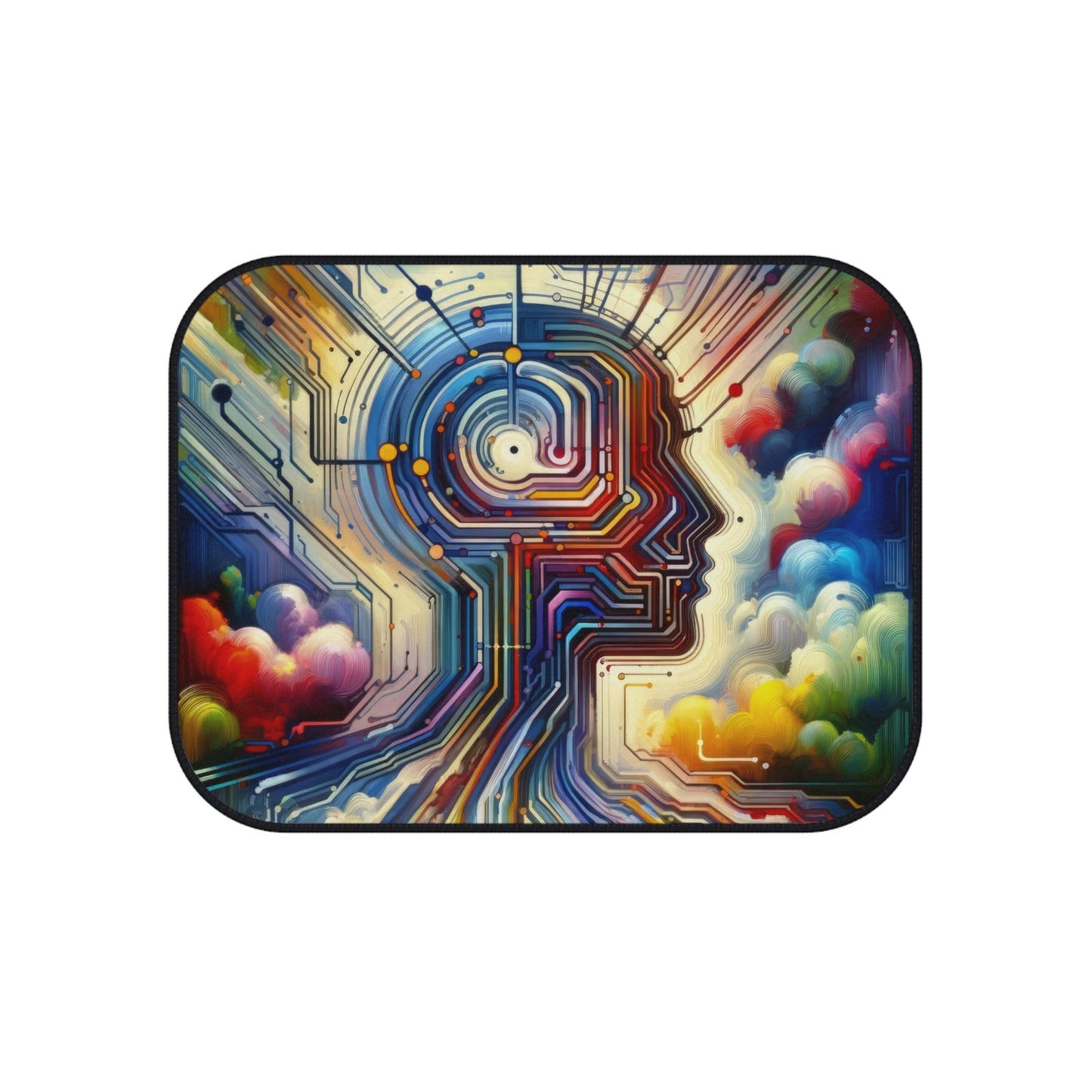 Supportive Digital Empathy Car Mats (Set of 4) - ATUH.ART