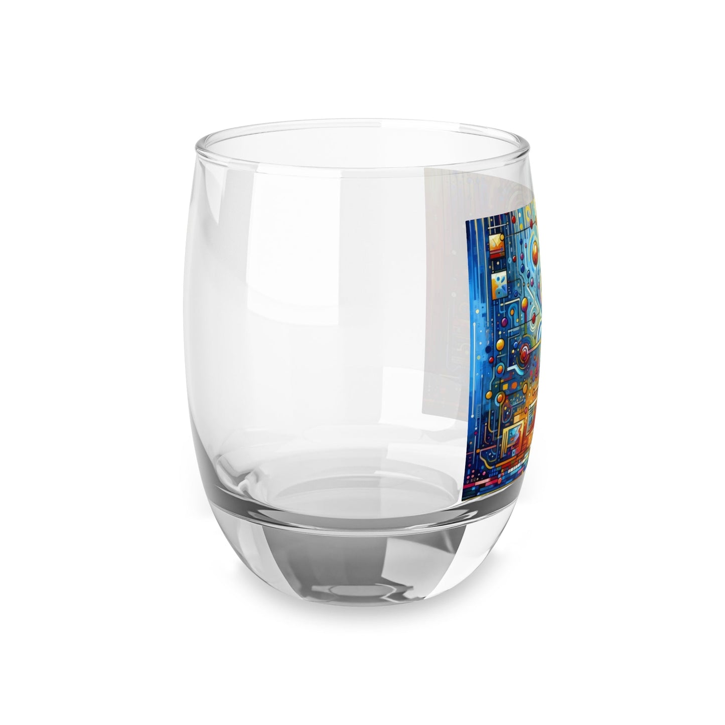 Supportive Divided Empathy Whiskey Glass - ATUH.ART