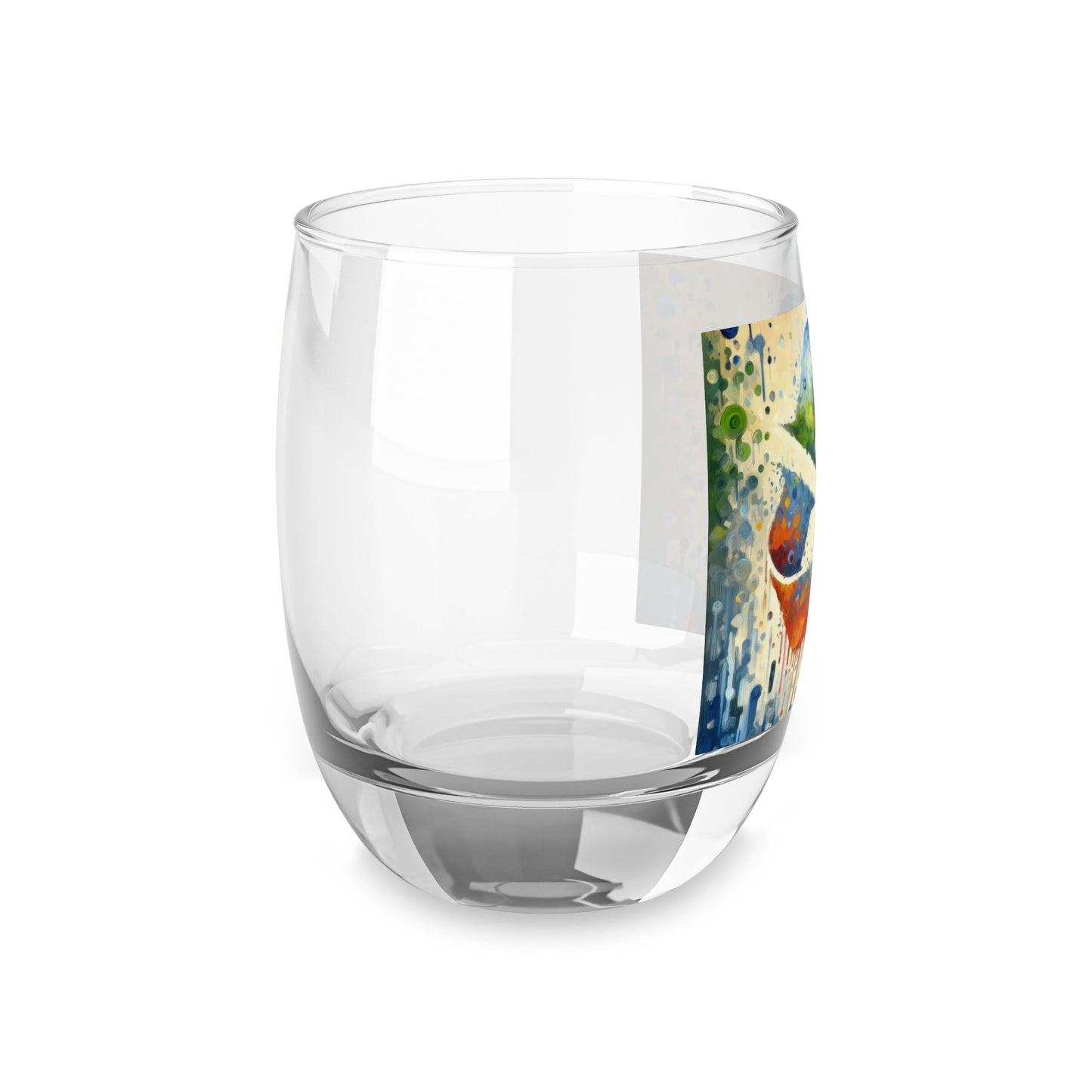 Sustainable Transformation Tachism Whiskey Glass - ATUH.ART