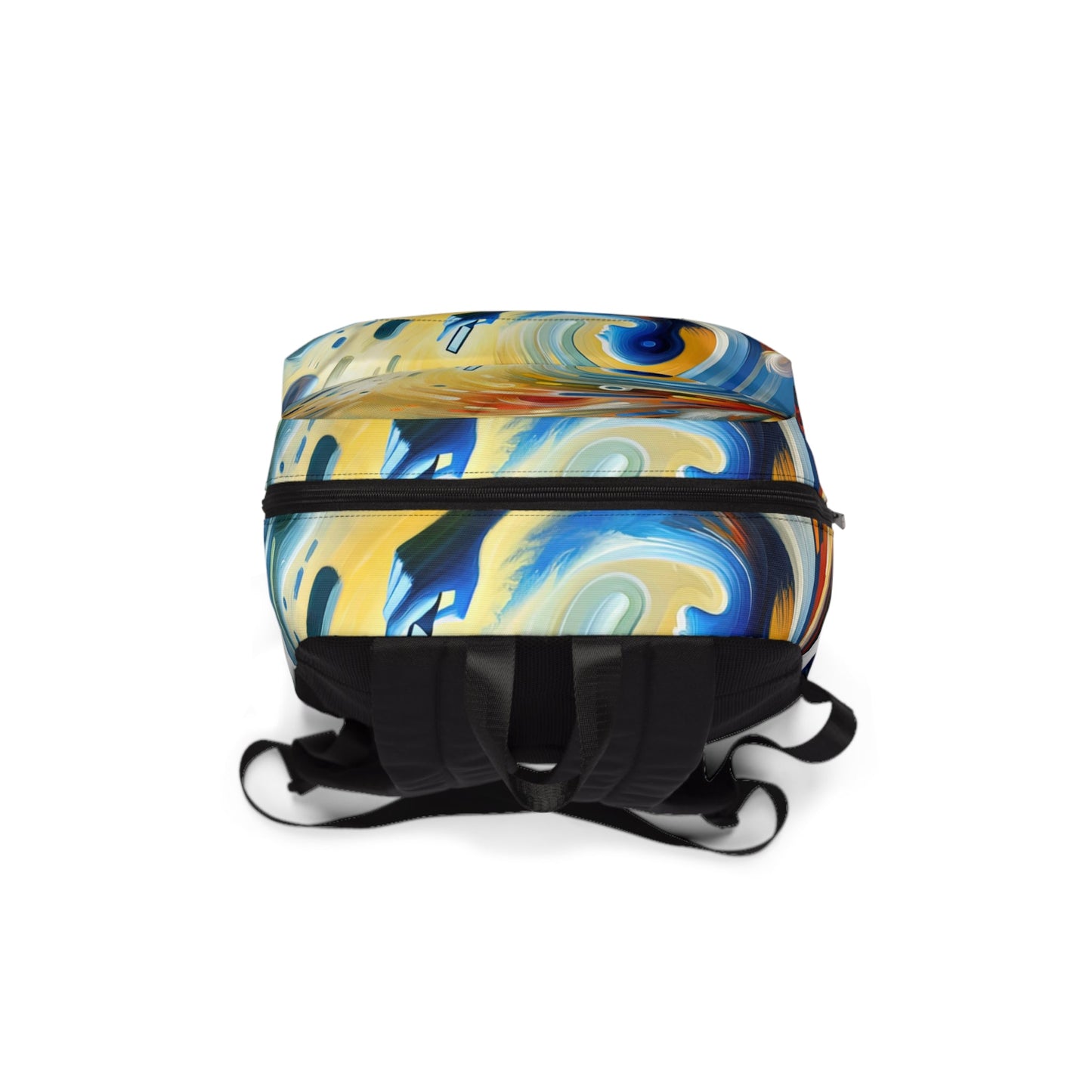 Swipe Connection Tachism Unisex Classic Backpack - ATUH.ART