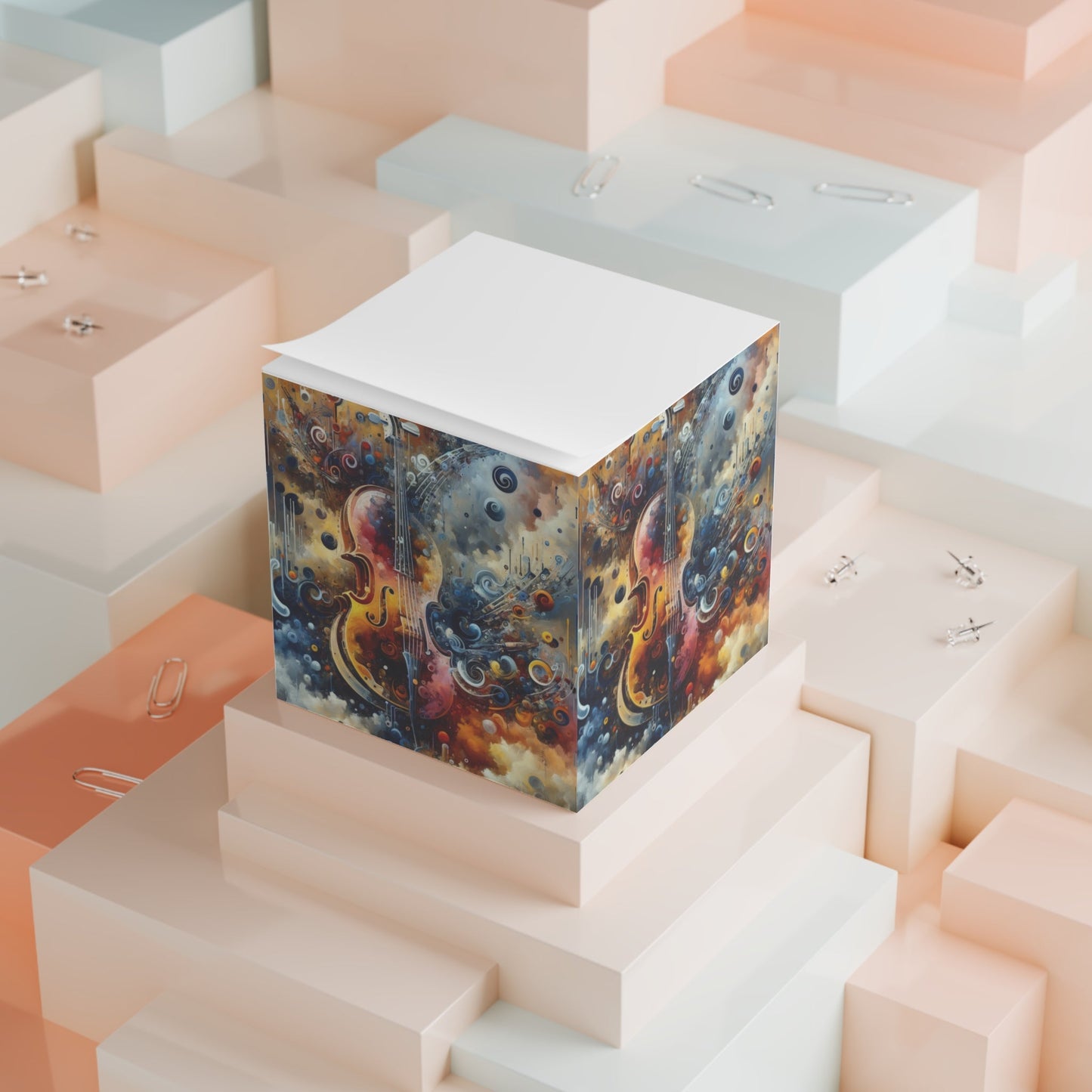 Symphonic Choices Canvas Note Cube - ATUH.ART