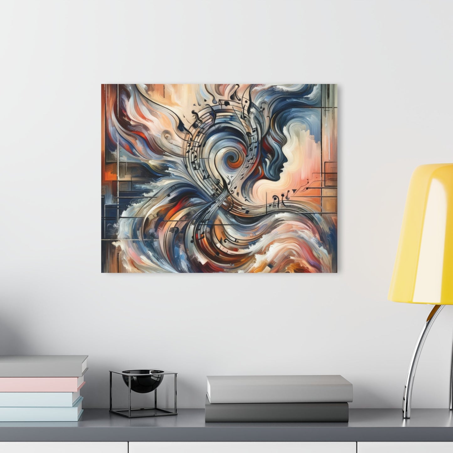 Symphonic Empathic Swirls Acrylic Prints (French Cleat Hanging) - ATUH.ART