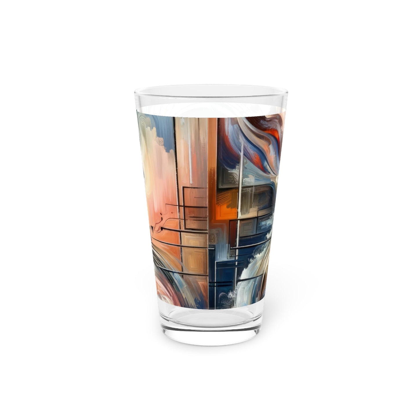 Symphonic Empathic Swirls Pint Glass, 16oz - ATUH.ART
