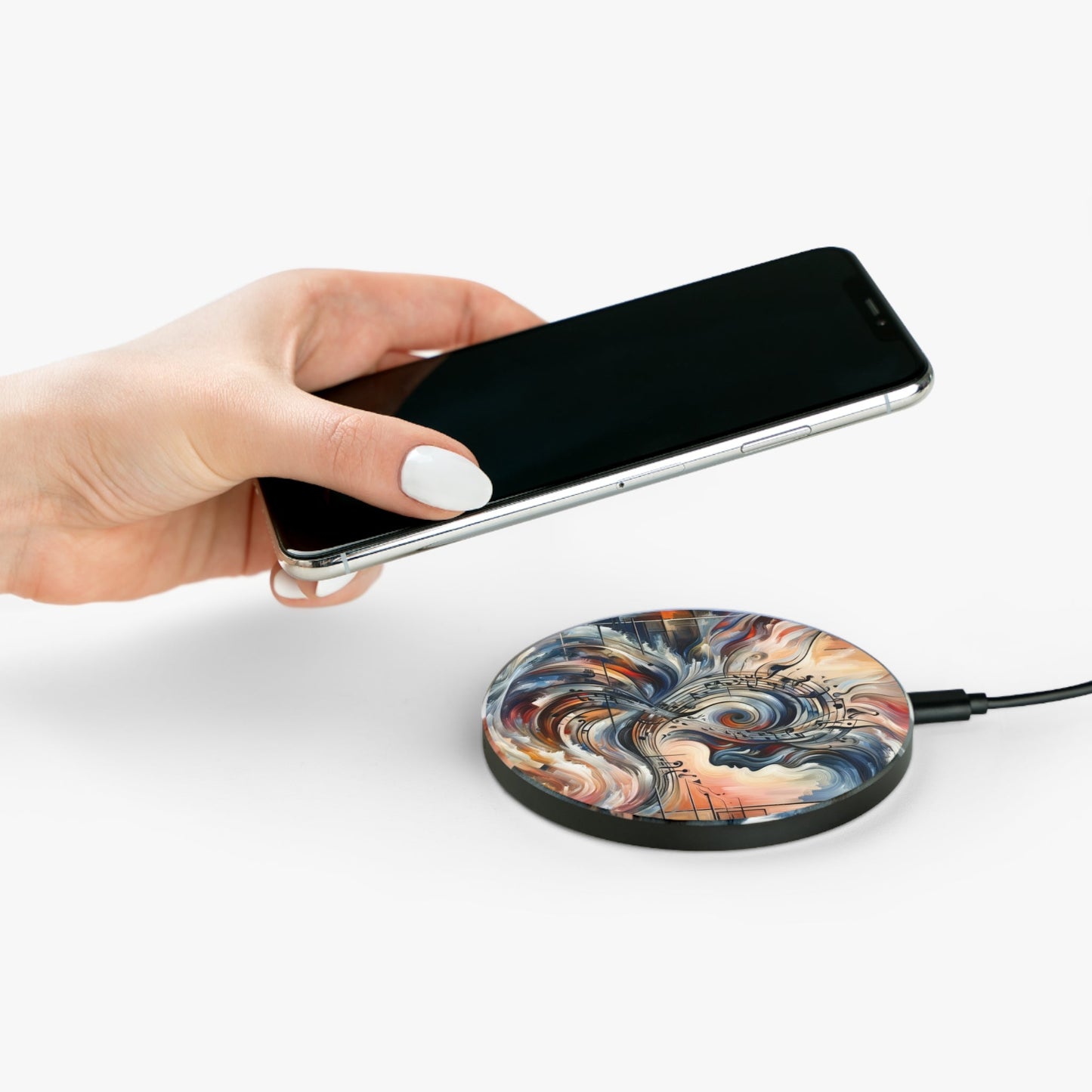 Symphonic Empathic Swirls Wireless Charger - ATUH.ART