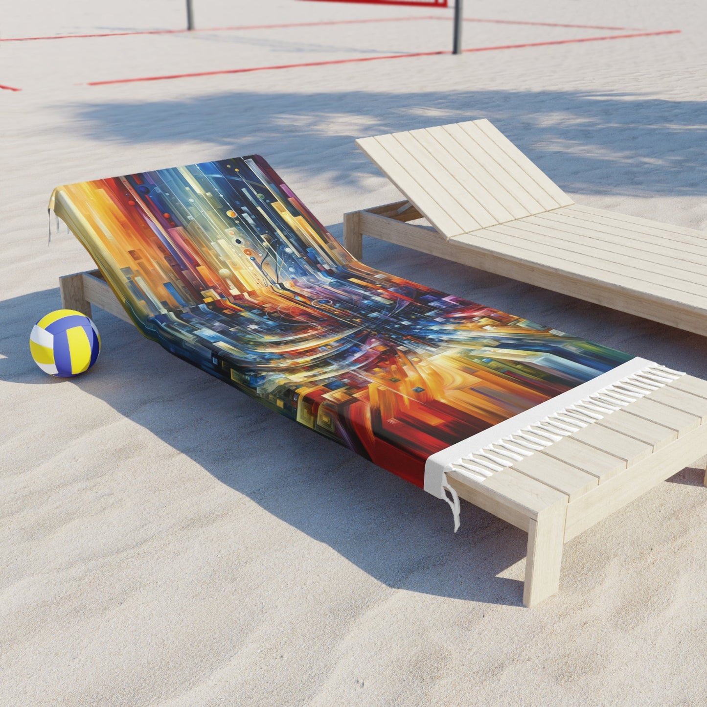 Symphonic Glass Resonance Boho Beach Cloth - ATUH.ART