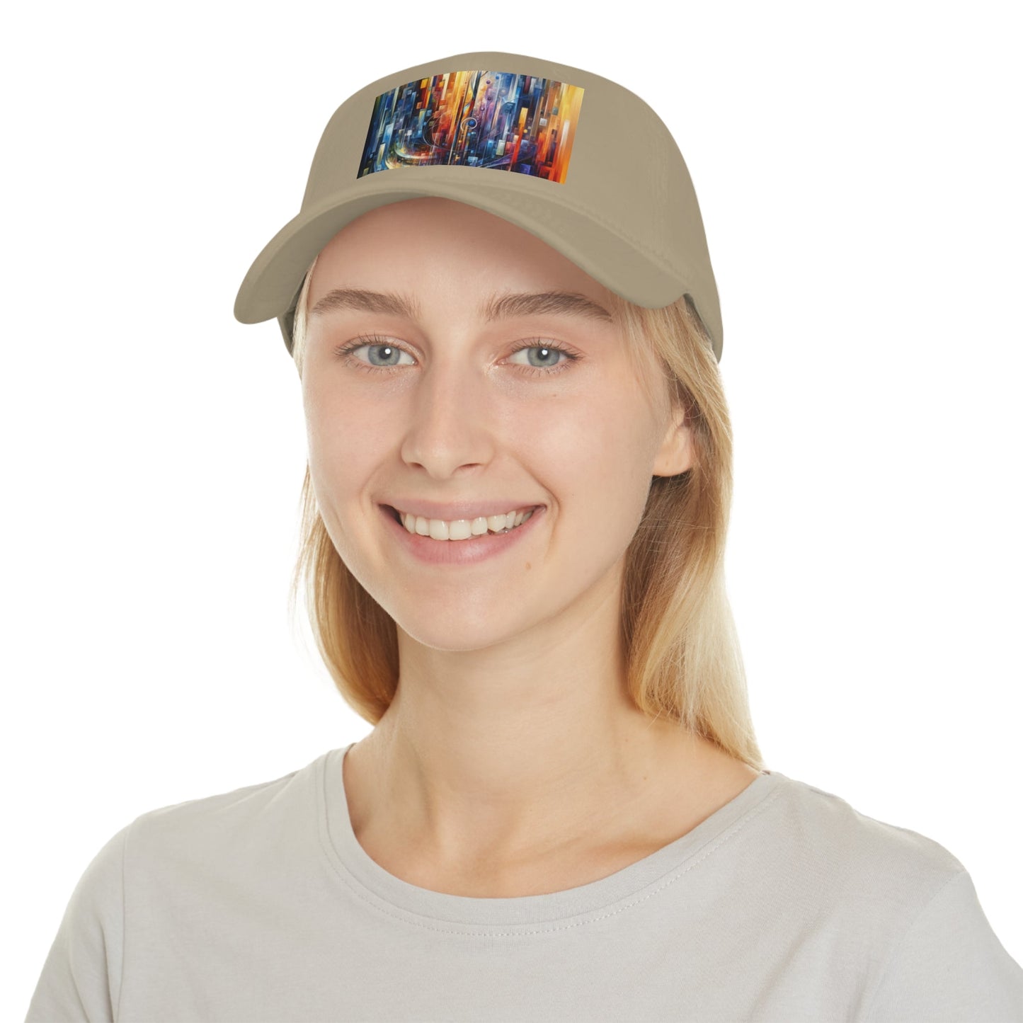 Symphonic Glass Resonance Low Profile Baseball Cap - ATUH.ART