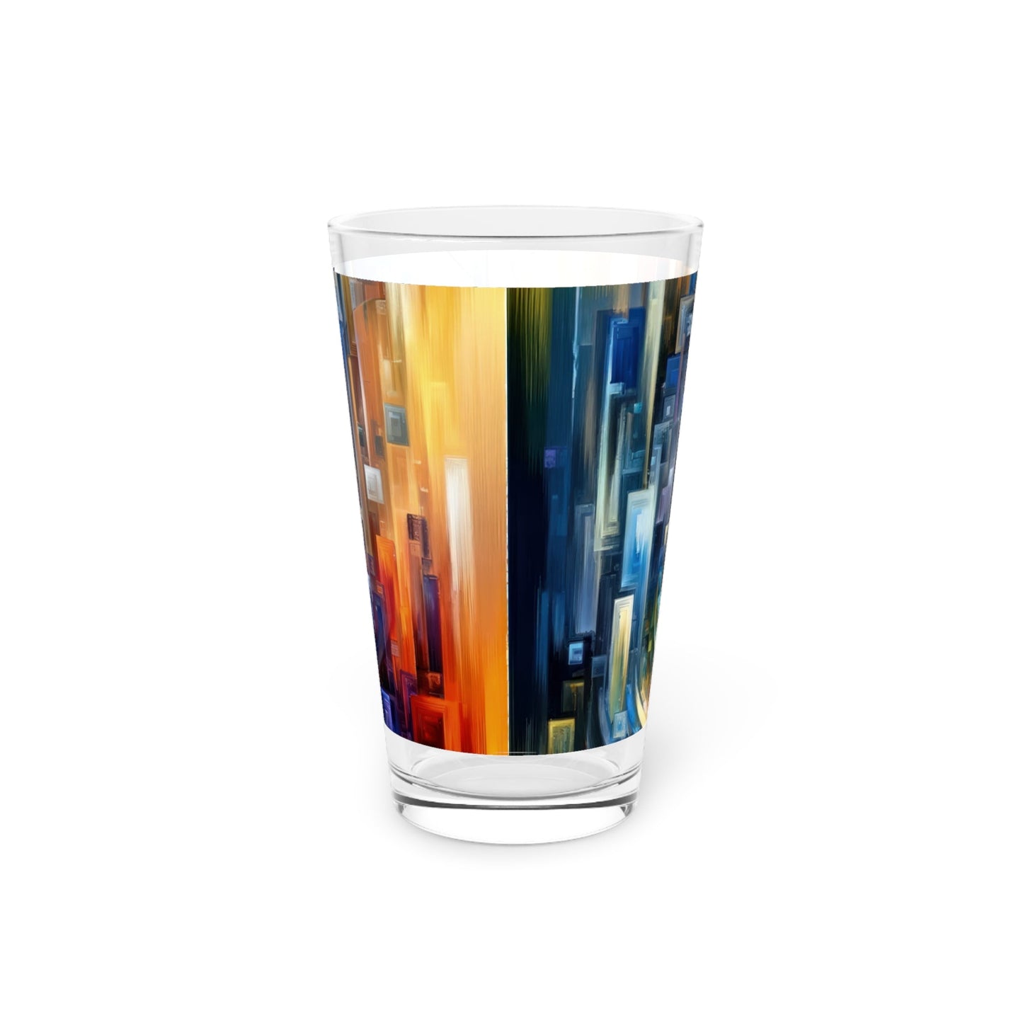 Symphonic Glass Resonance Pint Glass, 16oz - ATUH.ART