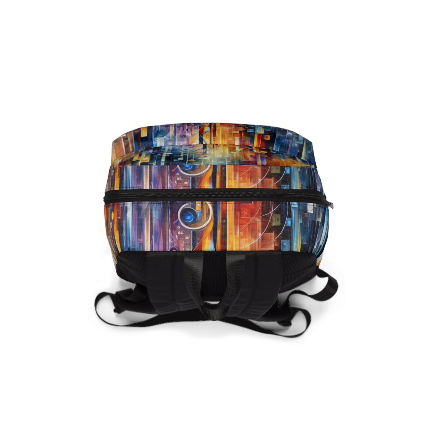 Symphonic Glass Resonance Unisex Classic Backpack - ATUH.ART