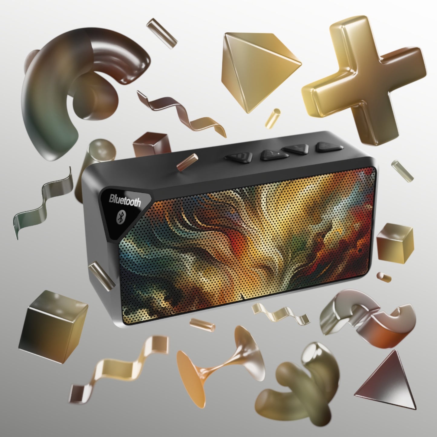 Symphonic Interconnectedness Shift Jabba Bluetooth Speaker - ATUH.ART