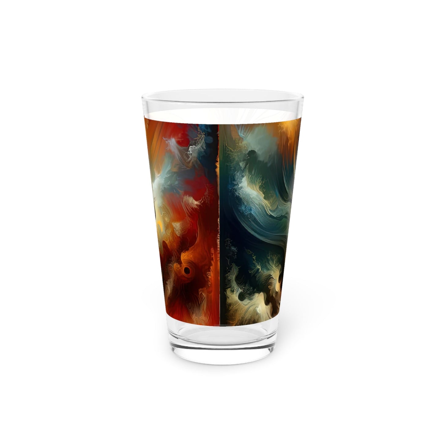 Symphonic Interconnectedness Shift Pint Glass, 16oz - ATUH.ART