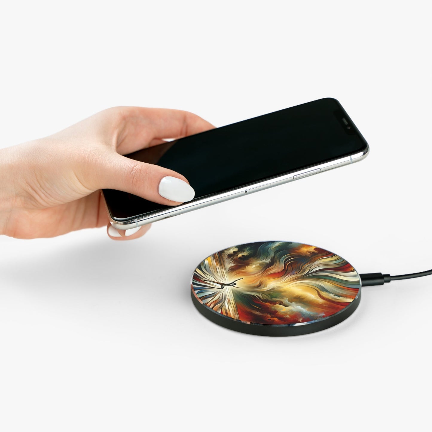 Symphonic Interconnectedness Shift Wireless Charger - ATUH.ART