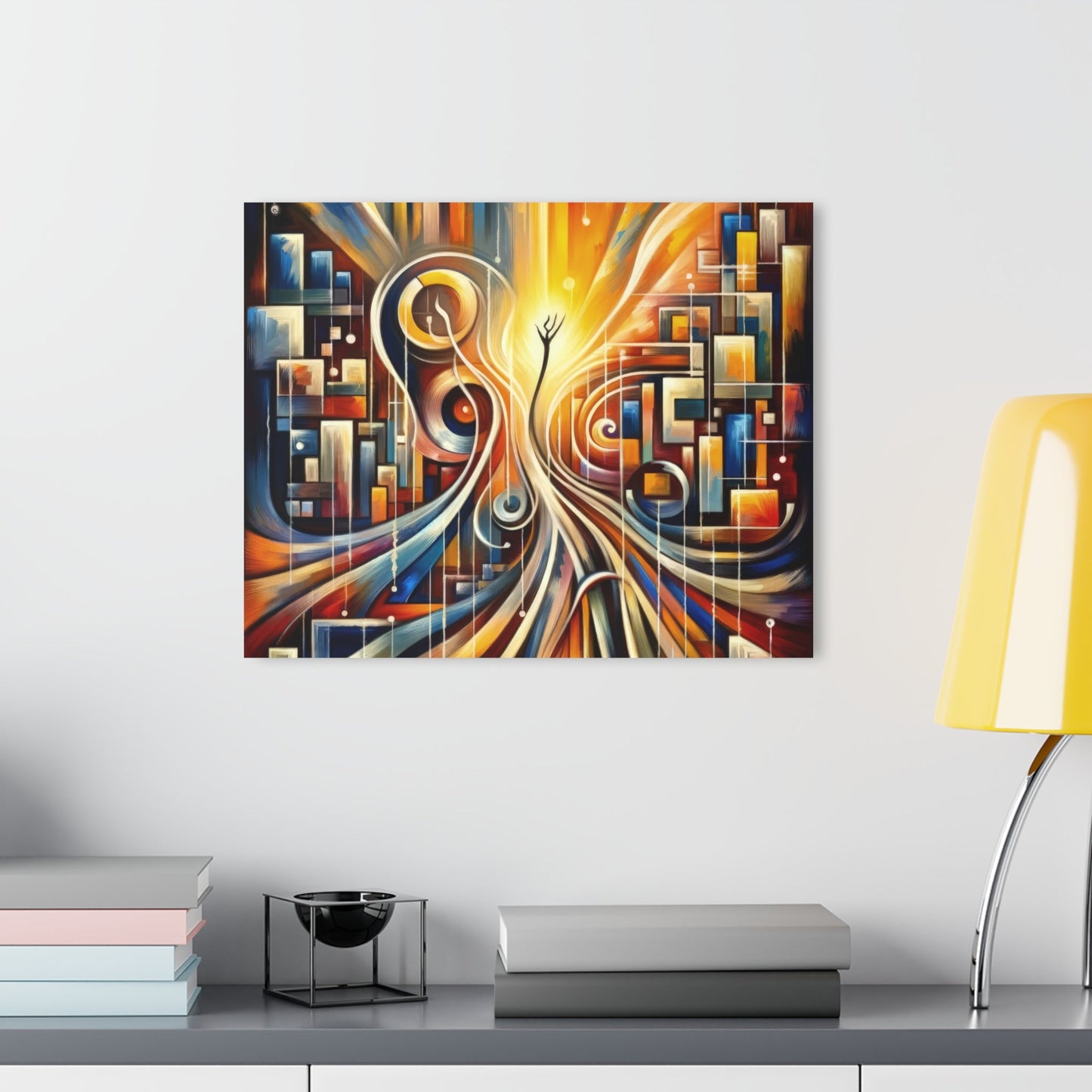 Symphonic Perspective Embarkation Acrylic Prints (French Cleat Hanging) - ATUH.ART