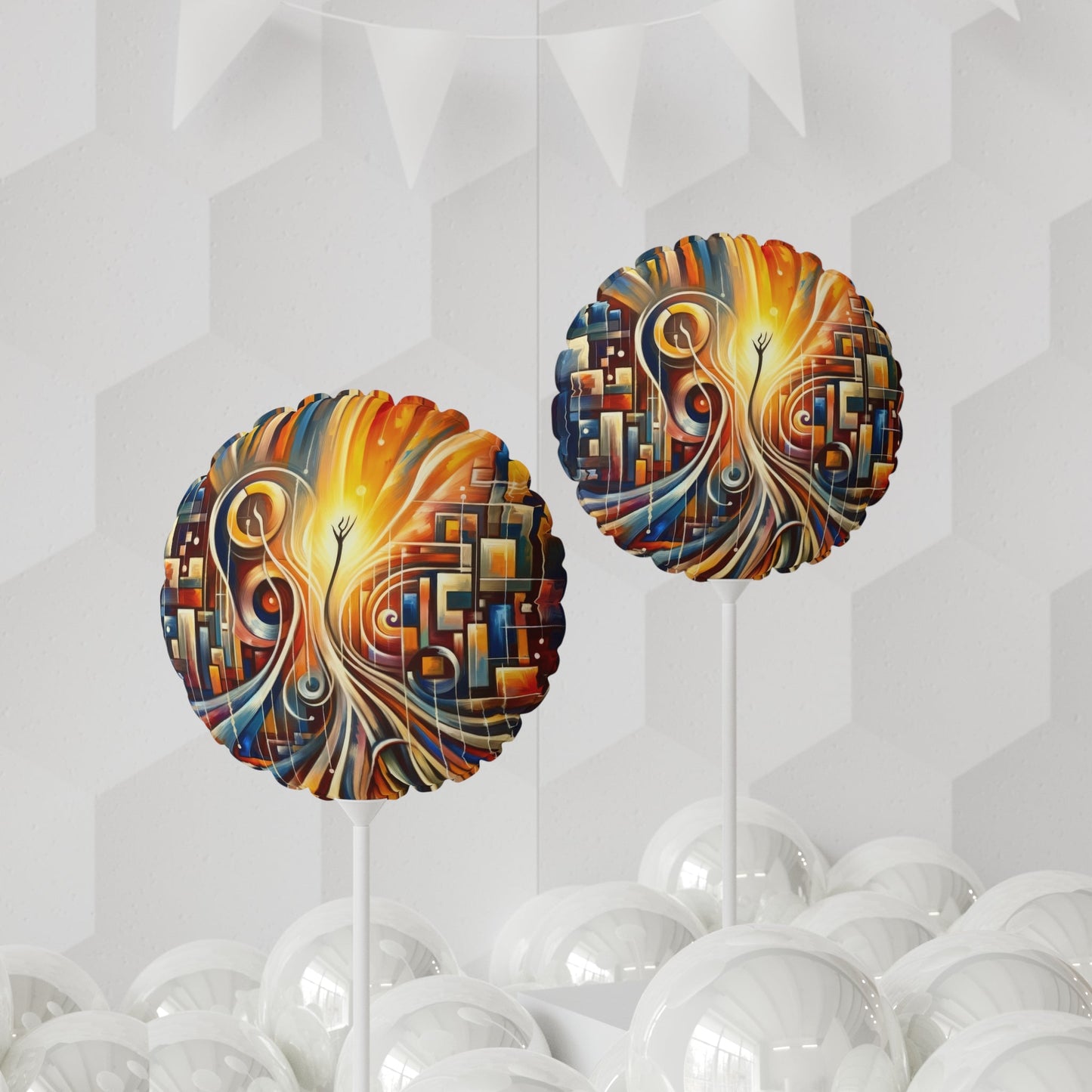 Symphonic Perspective Embarkation Balloon (Round and Heart-shaped), 11" - ATUH.ART