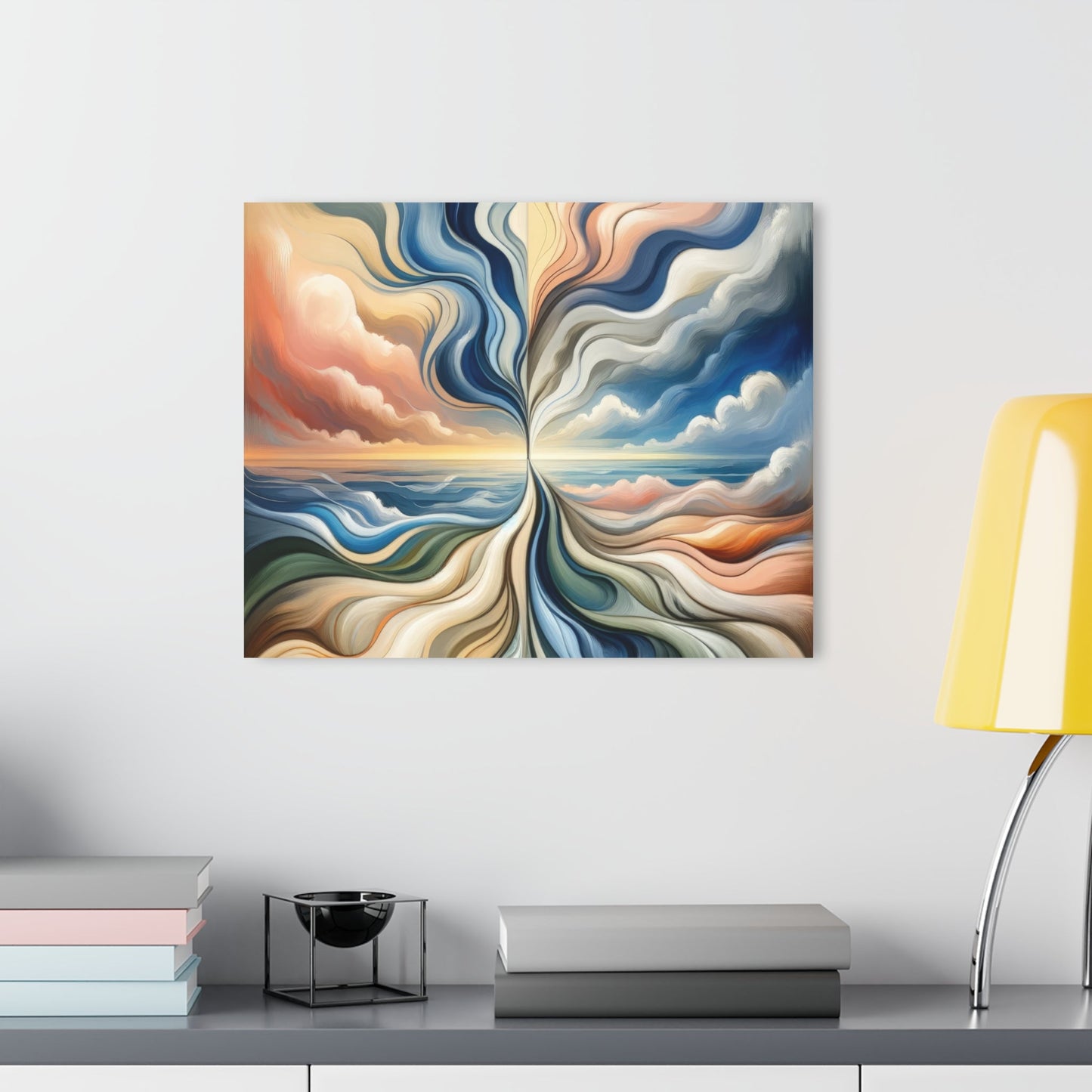 Tachism Confluence Harmony Acrylic Prints (French Cleat Hanging) - ATUH.ART