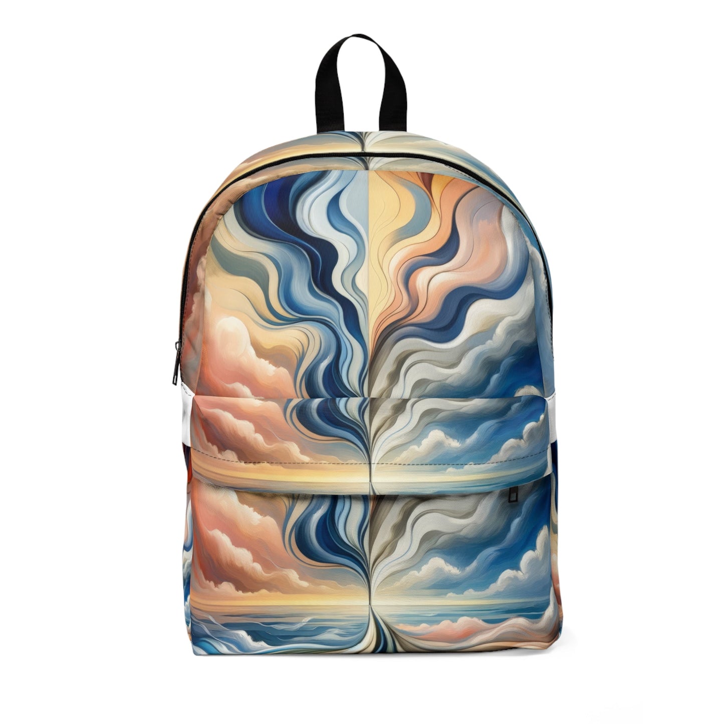 Tachism Confluence Harmony Unisex Classic Backpack - ATUH.ART