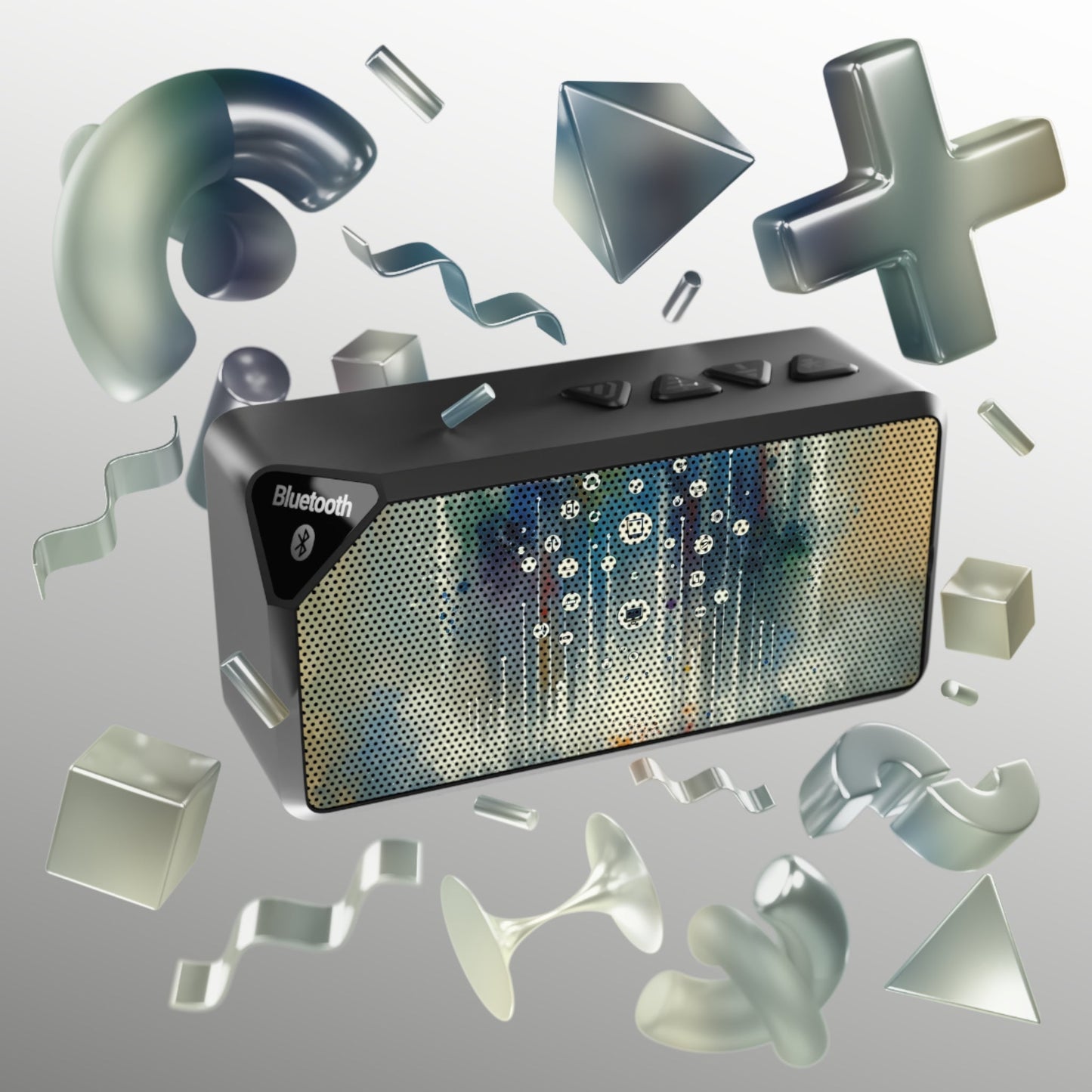 Tachism Digital Escape Jabba Bluetooth Speaker - ATUH.ART