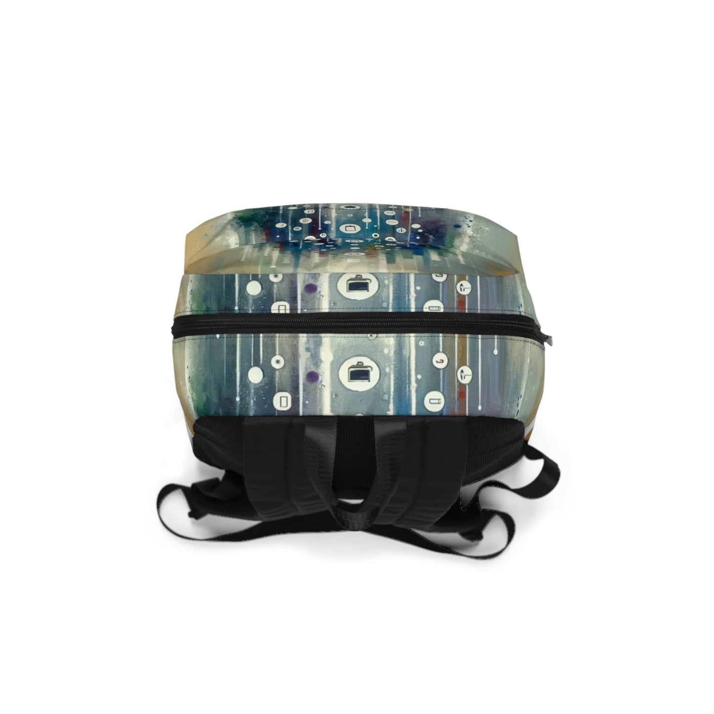 Tachism Digital Escape Unisex Classic Backpack - ATUH.ART