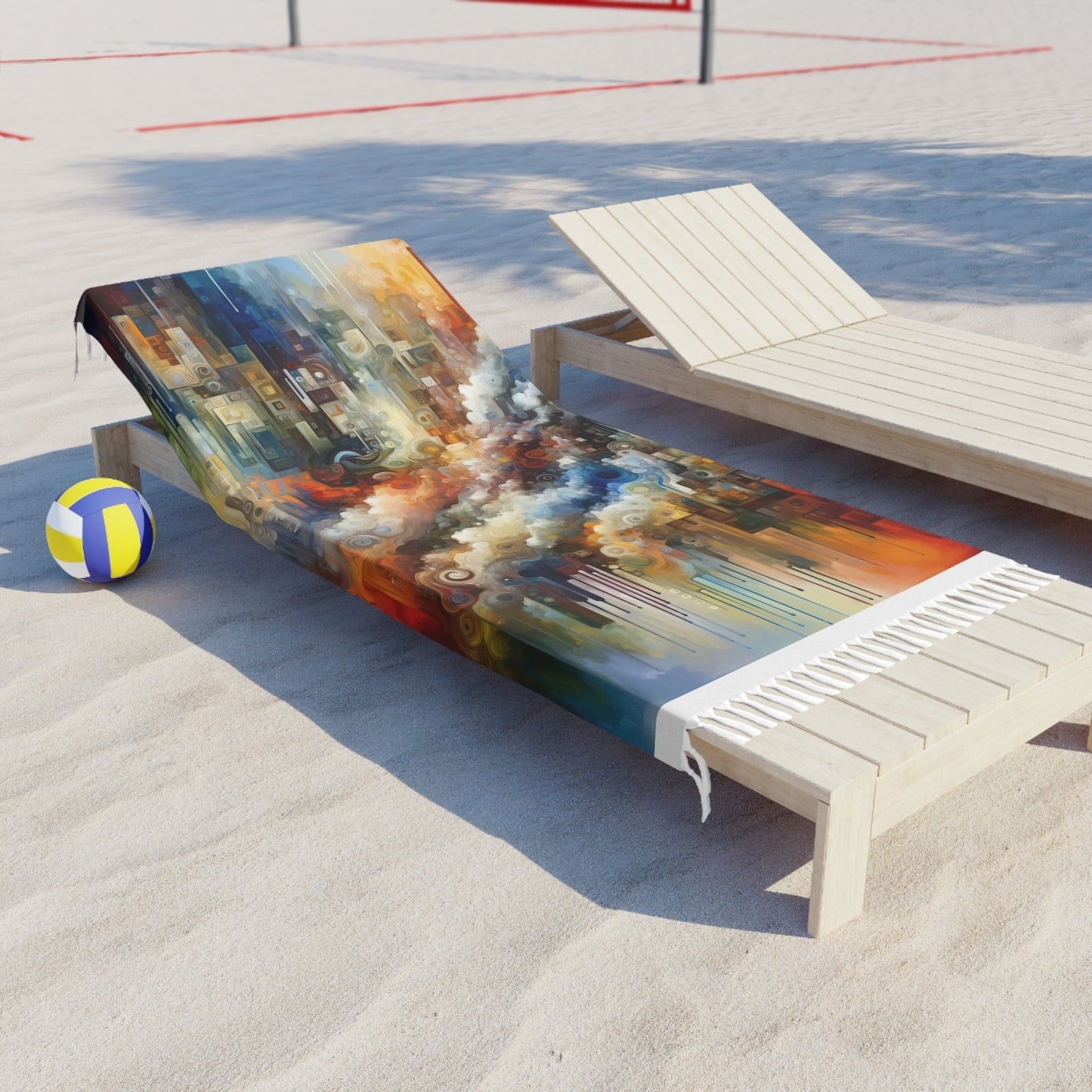 Tachist Unity Diversity Boho Beach Cloth - ATUH.ART