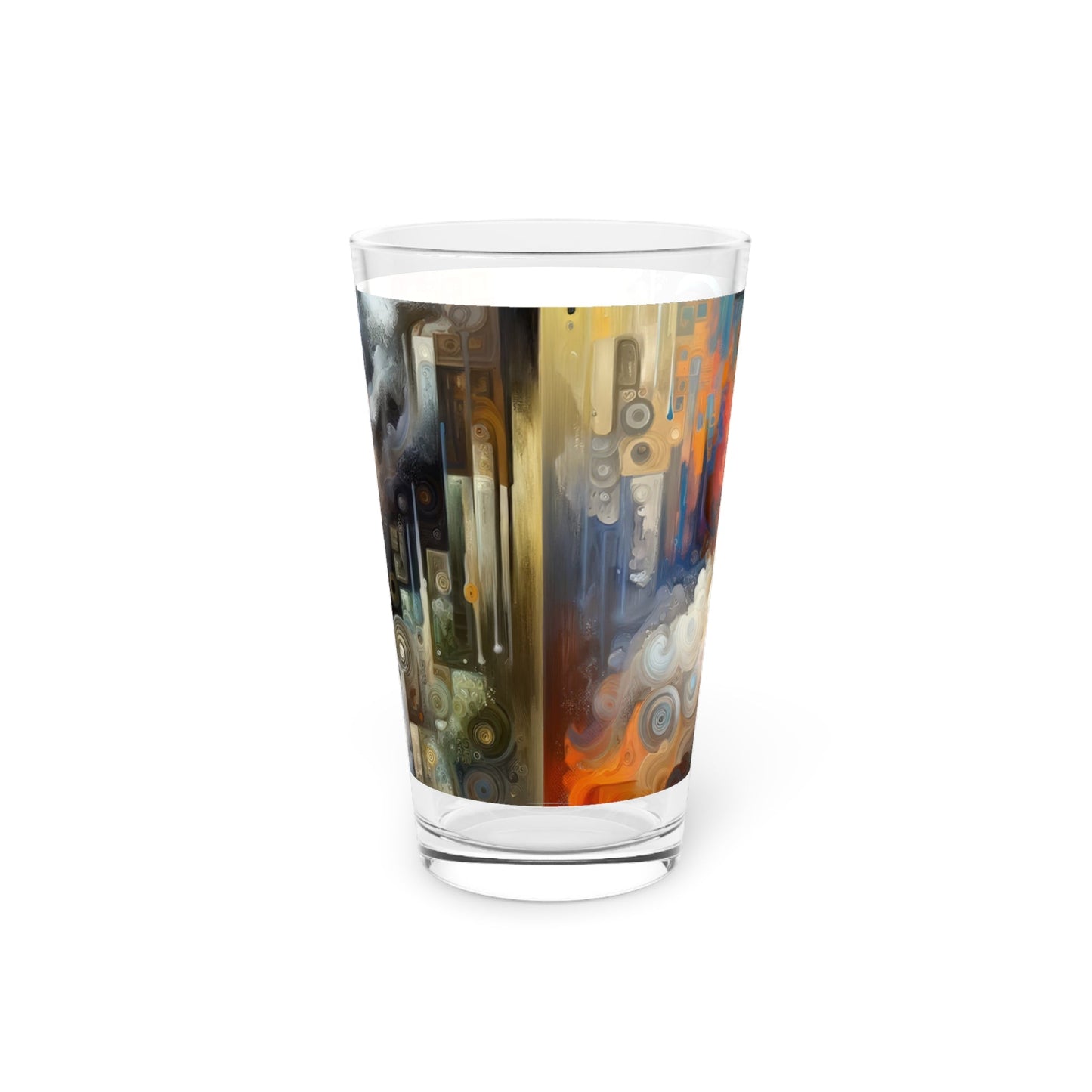 Tachist Unity Diversity Pint Glass, 16oz - ATUH.ART