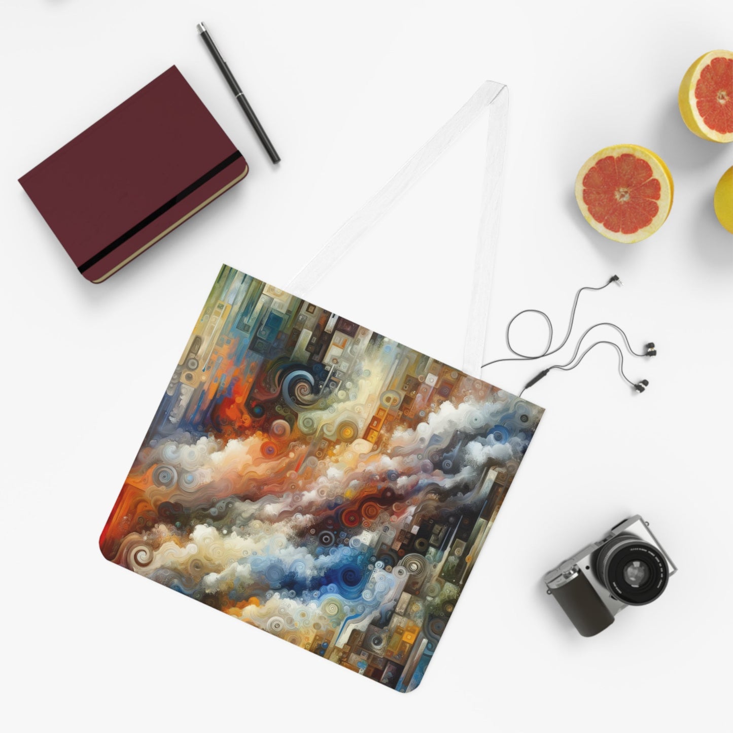 Tachist Unity Diversity Shoulder Tote Bag (AOP) - ATUH.ART