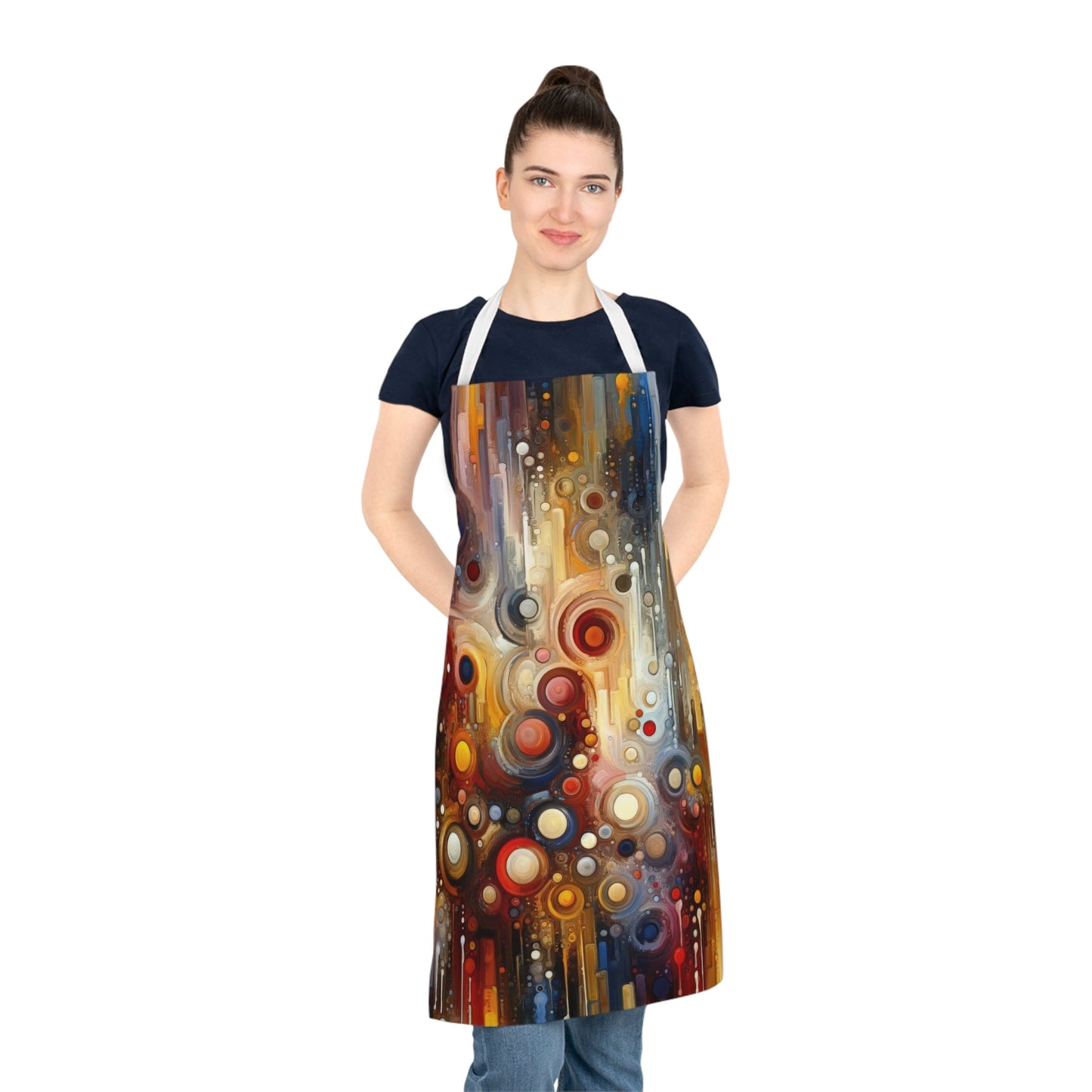 Tangible Touch Togetherness Adult Apron (AOP) - ATUH.ART
