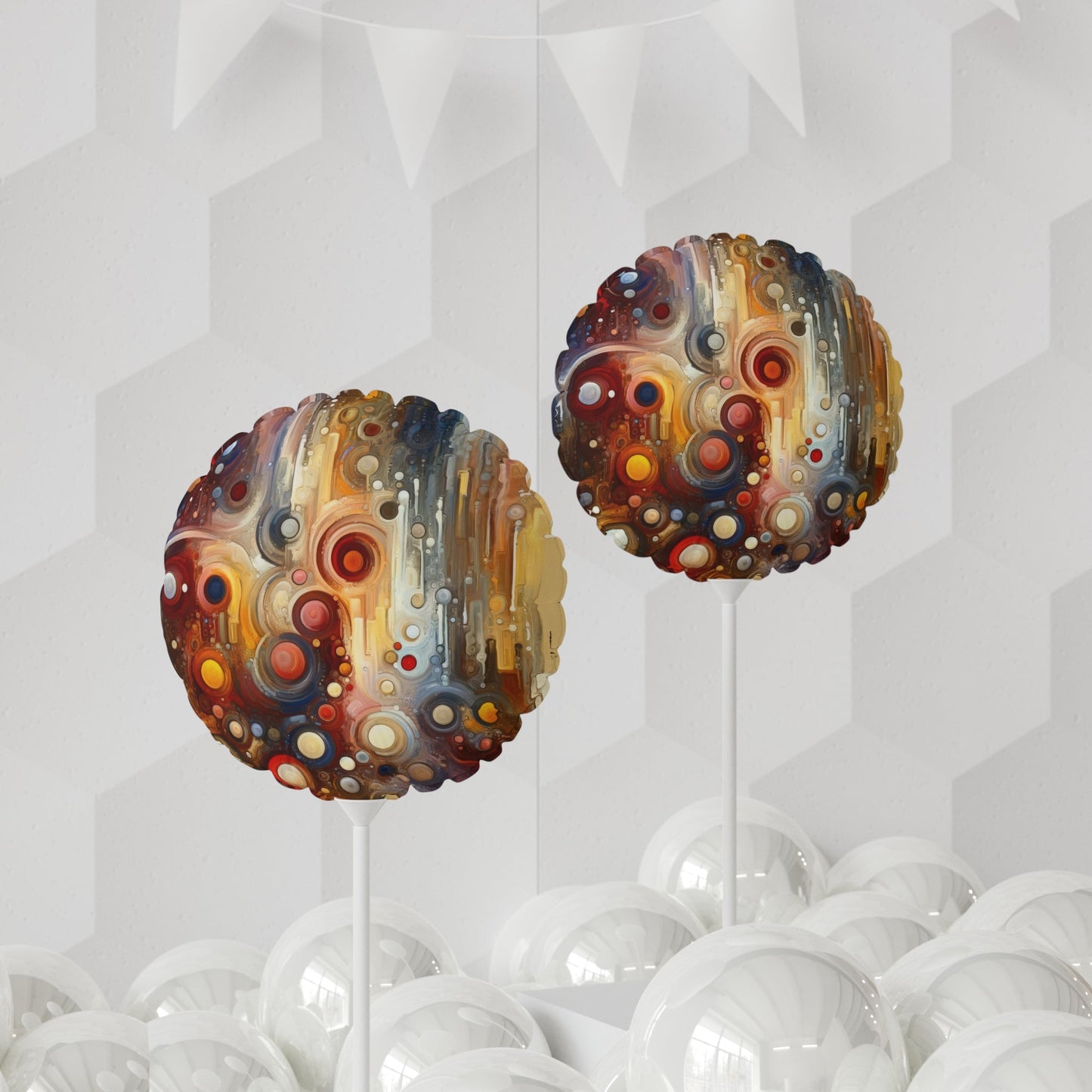 Tangible Touch Togetherness Balloon (Round and Heart-shaped), 11" - ATUH.ART