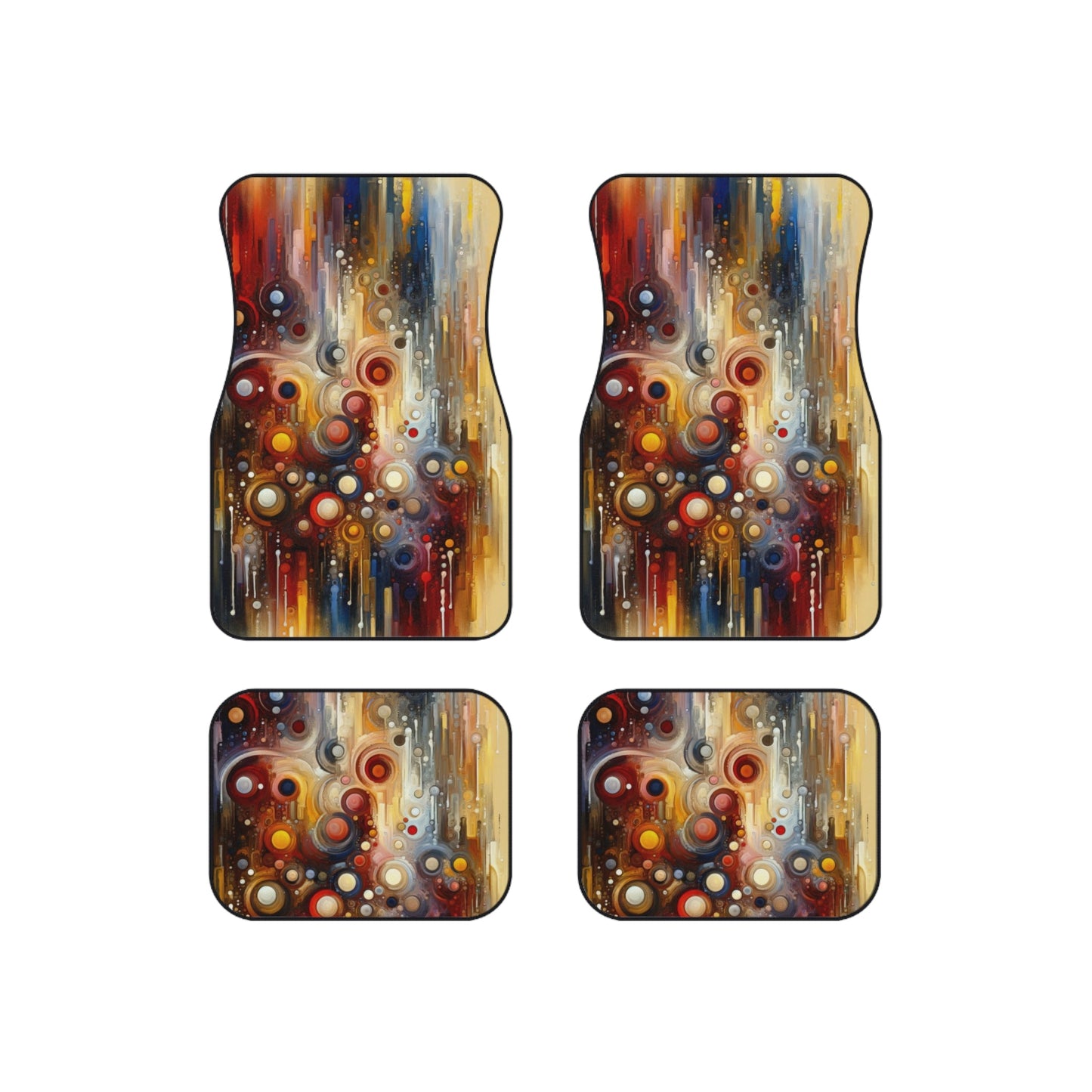 Tangible Touch Togetherness Car Mats (Set of 4) - ATUH.ART