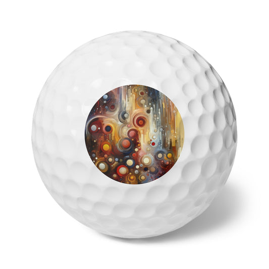 Tangible Touch Togetherness Golf Balls, 6pcs - ATUH.ART