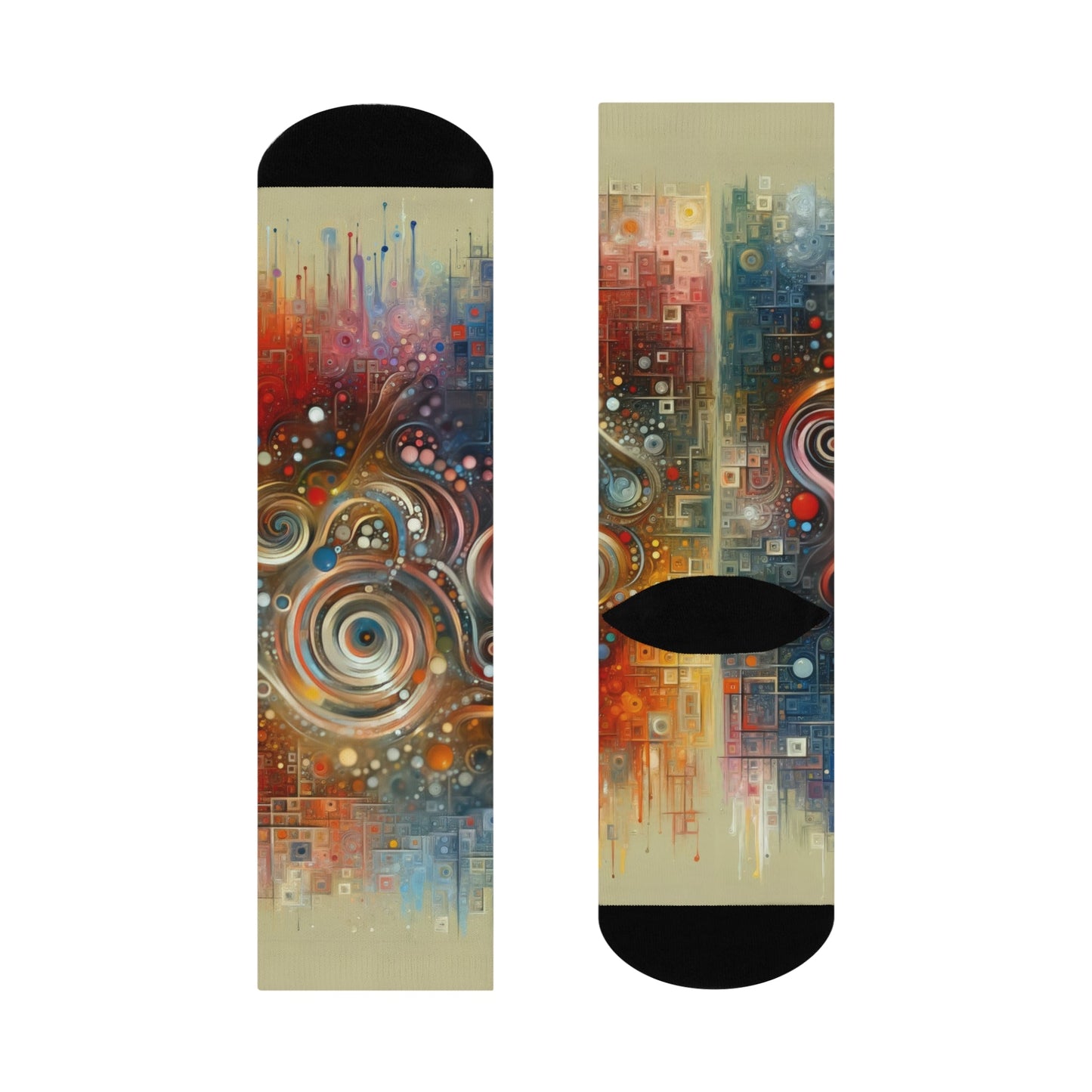 Tapestry Choice Impact Cushioned Crew Socks - ATUH.ART