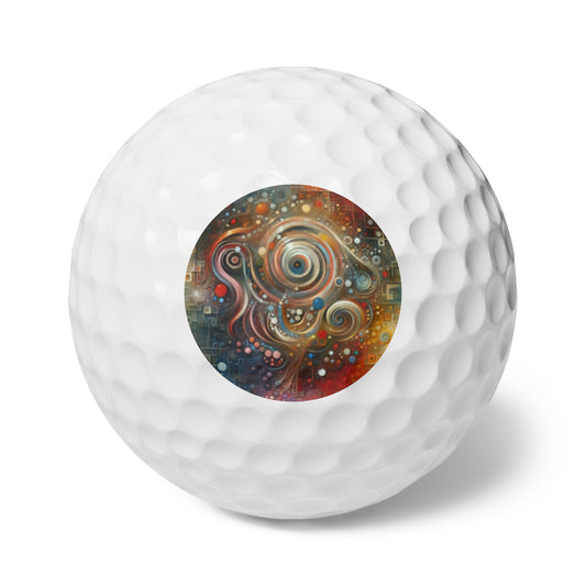 Tapestry Choice Impact Golf Balls, 6pcs - ATUH.ART