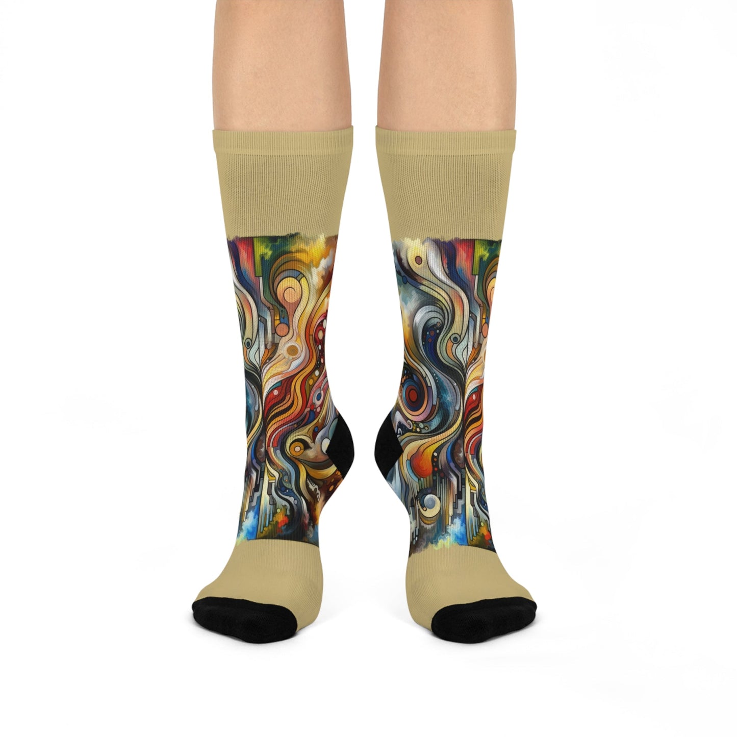 Tapestry Truths Diversity Cushioned Crew Socks - ATUH.ART