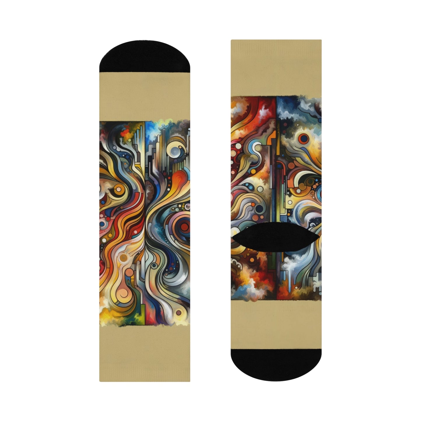 Tapestry Truths Diversity Cushioned Crew Socks - ATUH.ART