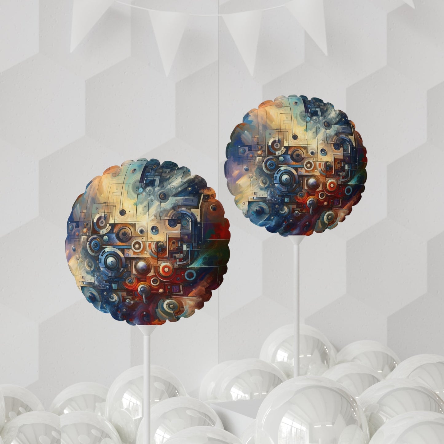 Tech Gratitude Fusion Balloon (Round and Heart-shaped), 11" - ATUH.ART