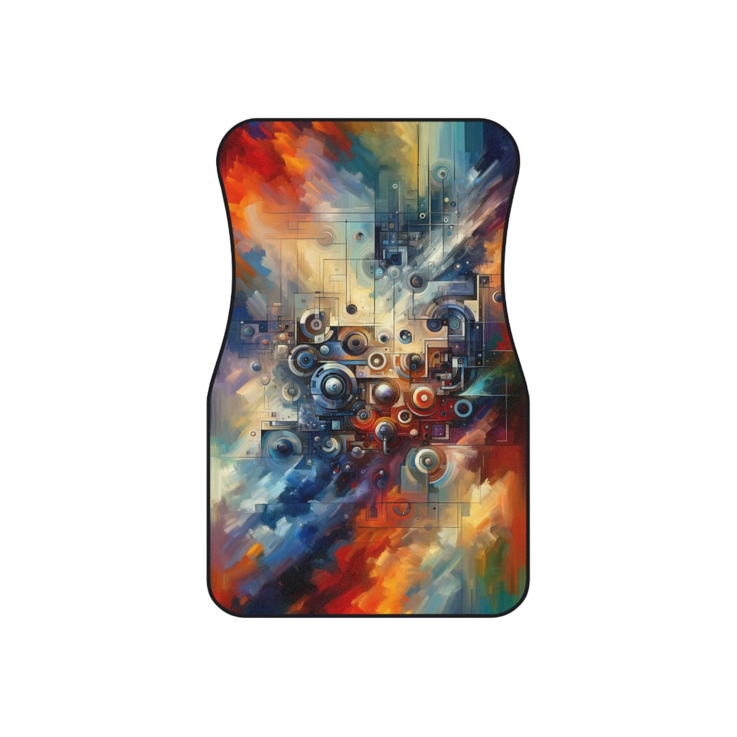 Tech Gratitude Fusion Car Mats (Set of 4) - ATUH.ART