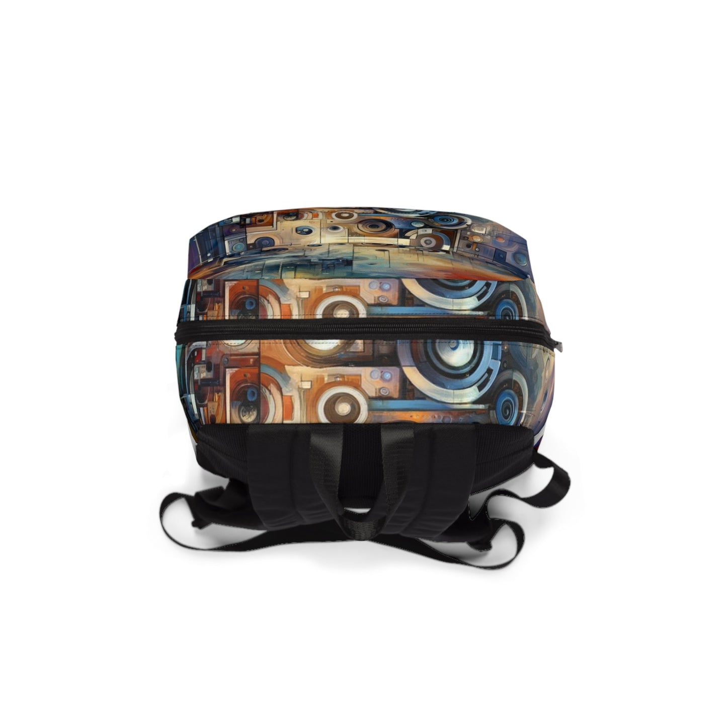 Tech Gratitude Fusion Unisex Classic Backpack - ATUH.ART