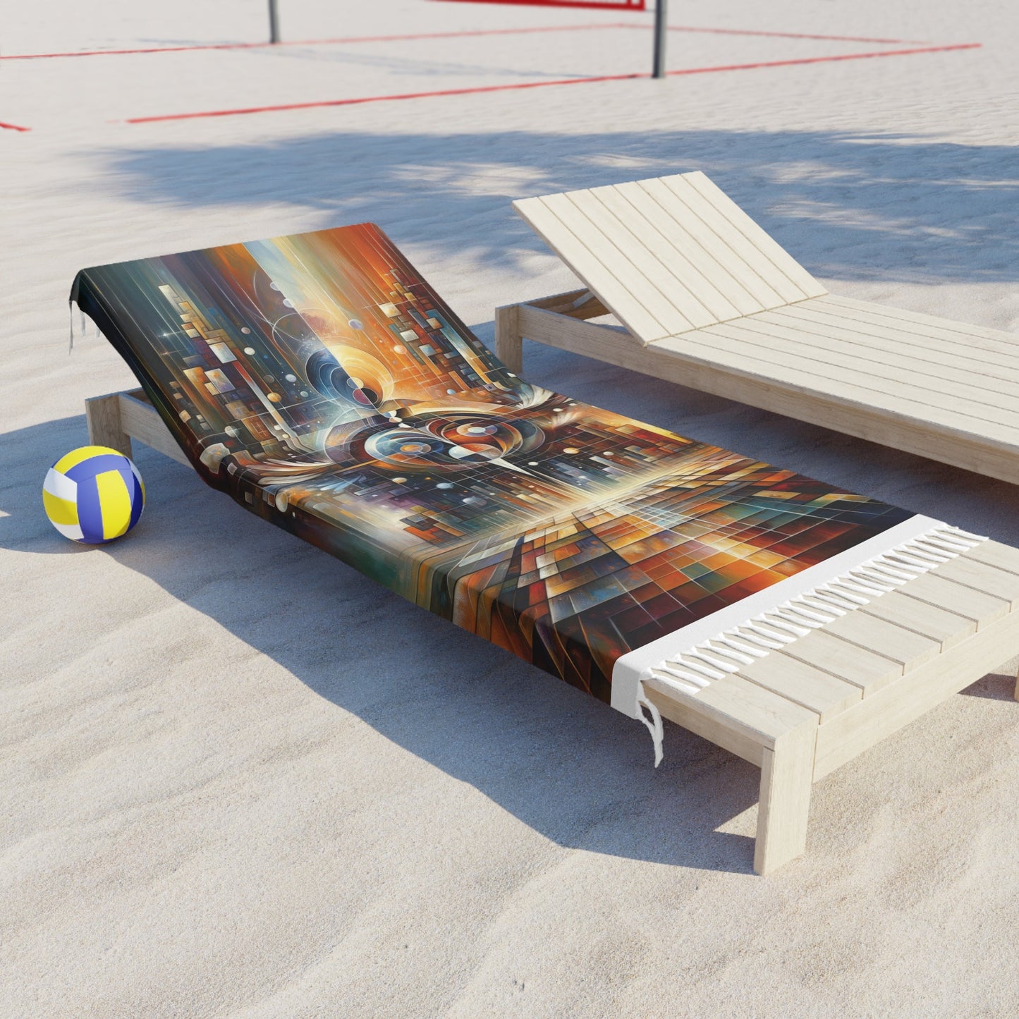 Tech Spirit Balance Boho Beach Cloth - ATUH.ART