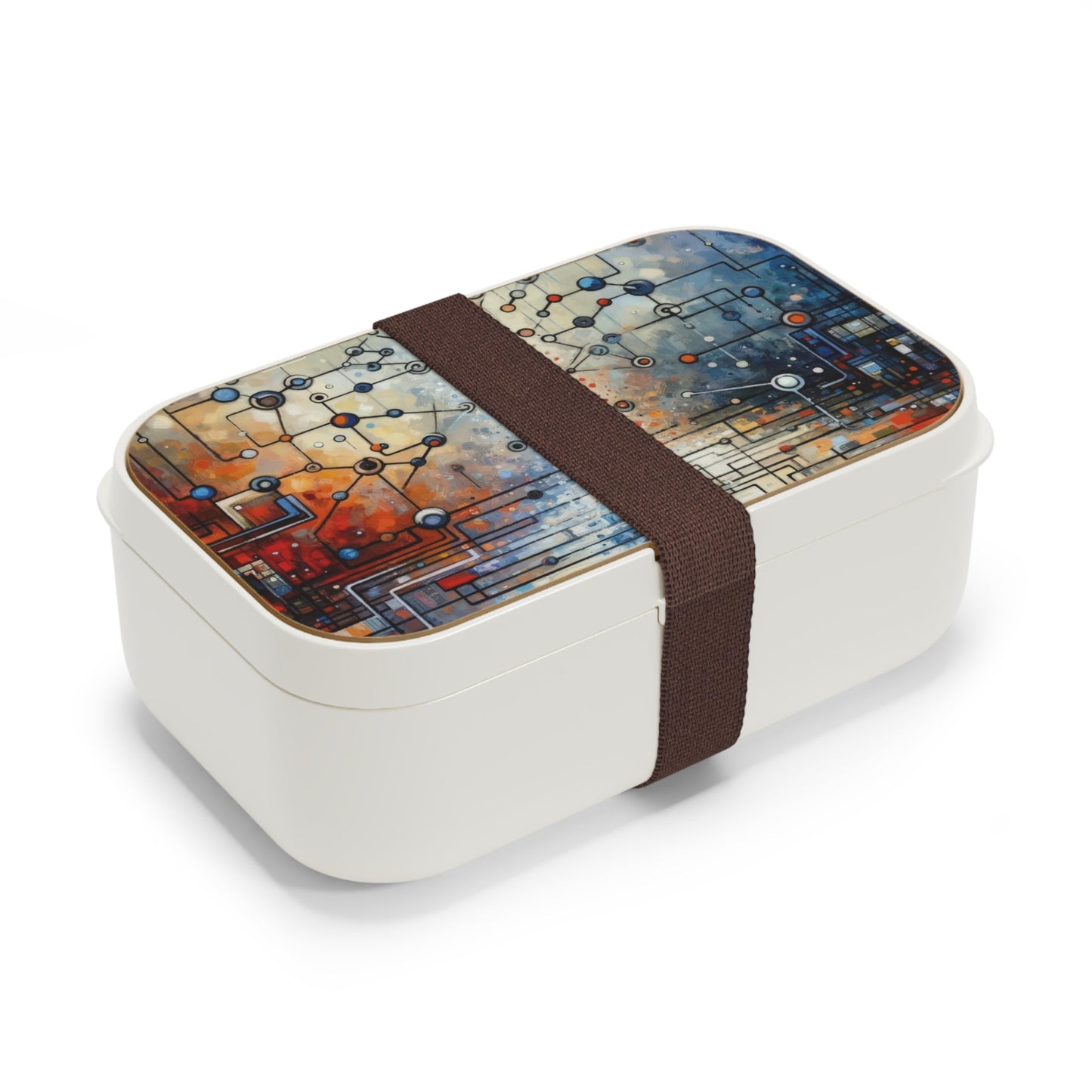 Technological Connectivity Bridge Bento Lunch Box - ATUH.ART