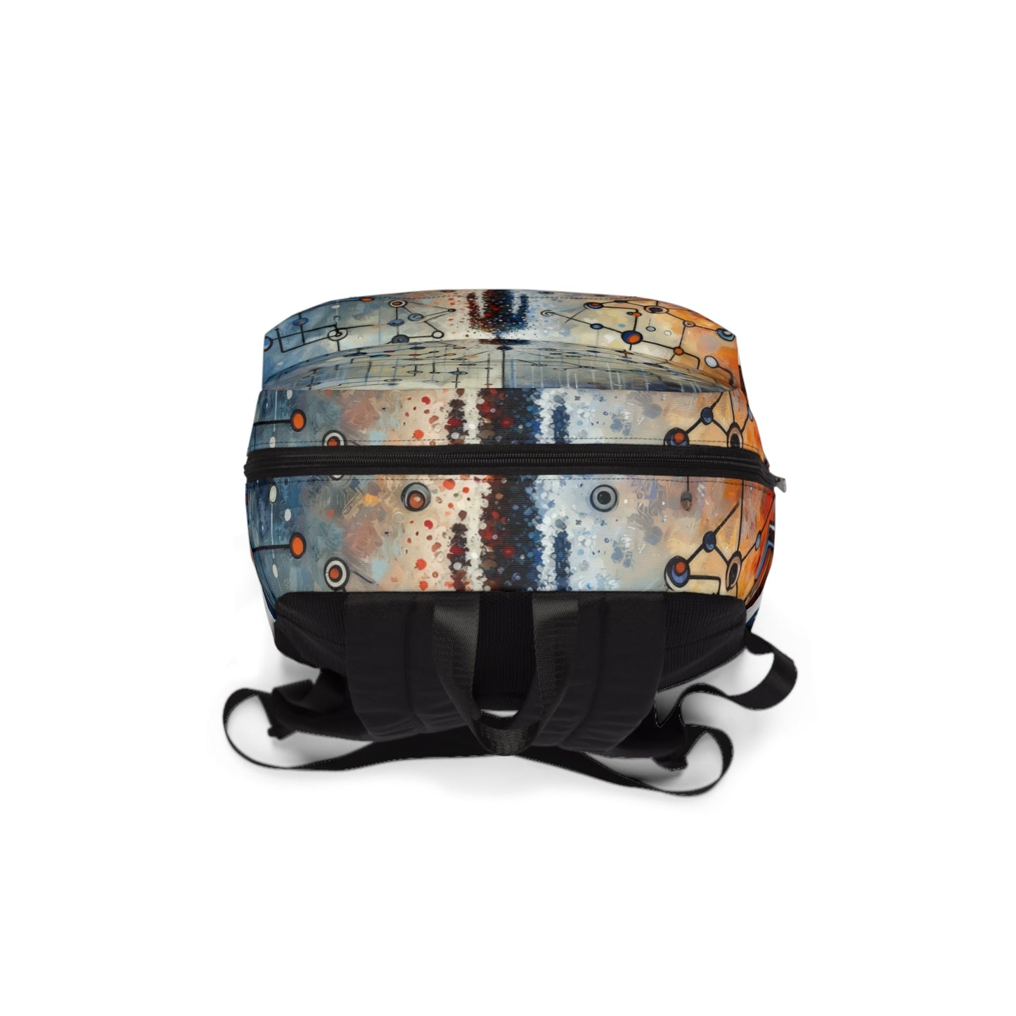 Technological Connectivity Bridge Unisex Classic Backpack - ATUH.ART