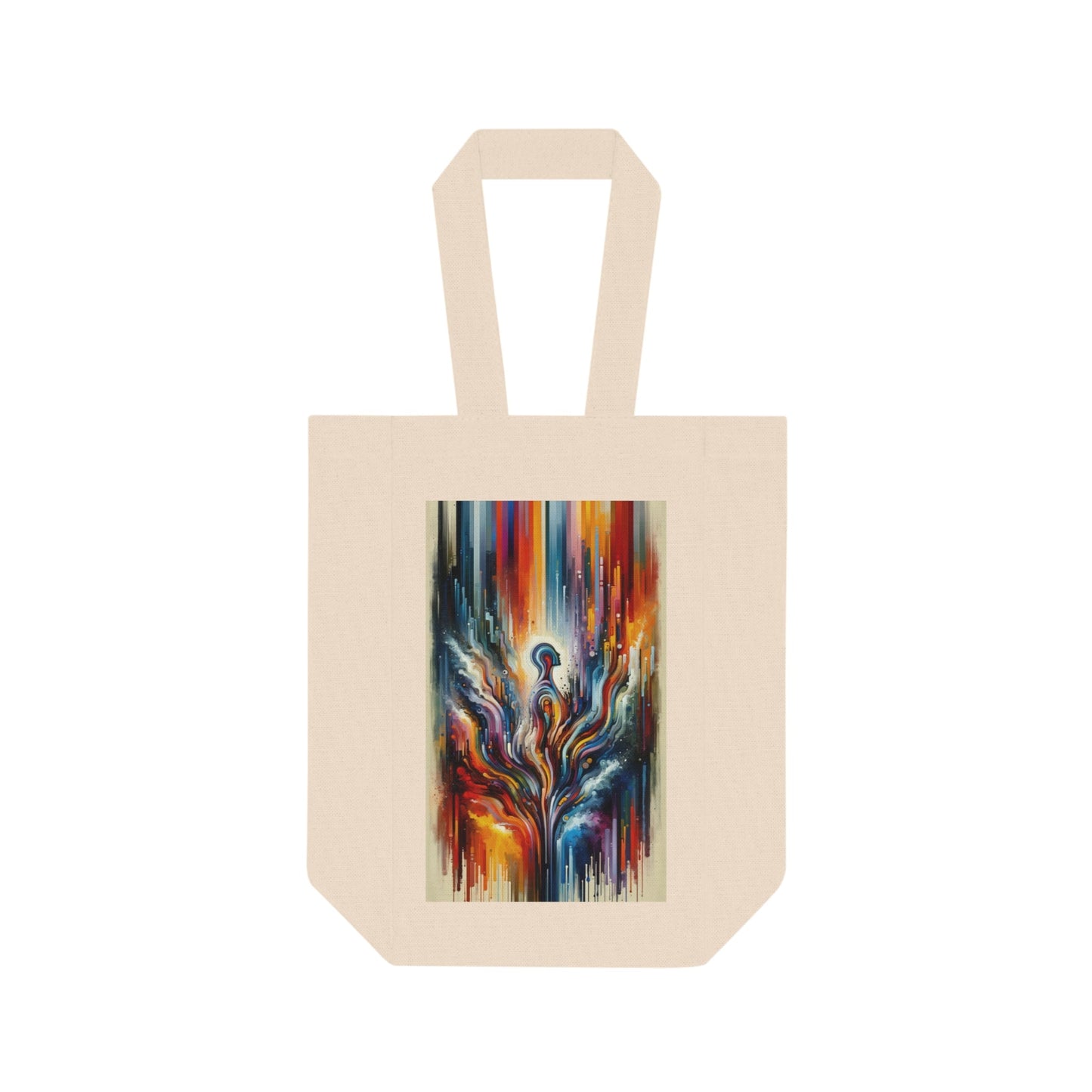 Threshold Collective Consciousness Double Wine Tote Bag - ATUH.ART