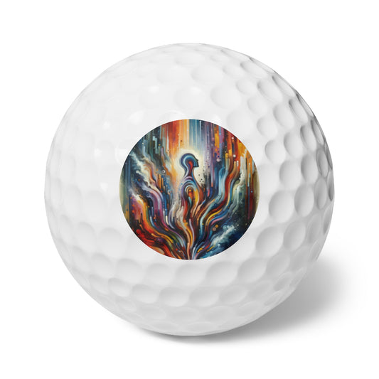 Threshold Collective Consciousness Golf Balls, 6pcs - ATUH.ART
