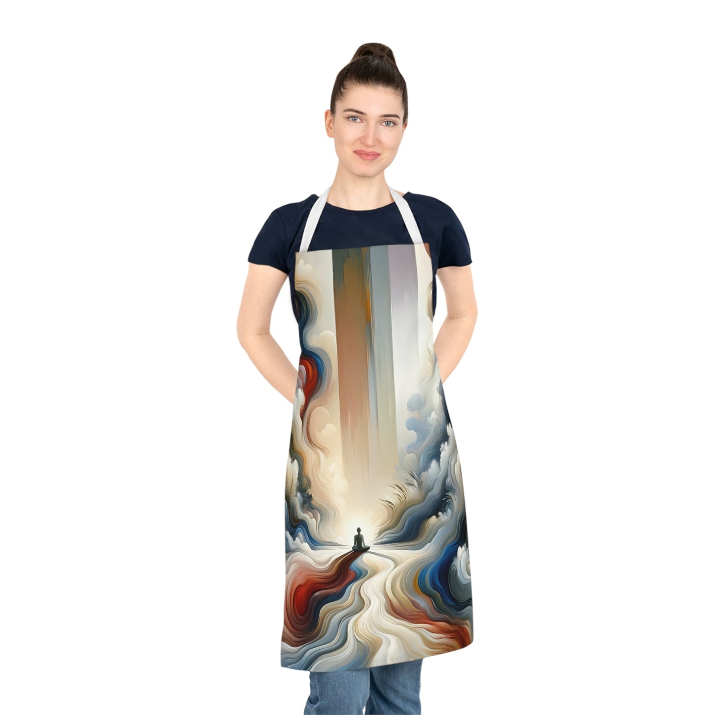 Tranquil Haven Respite Adult Apron (AOP) - ATUH.ART