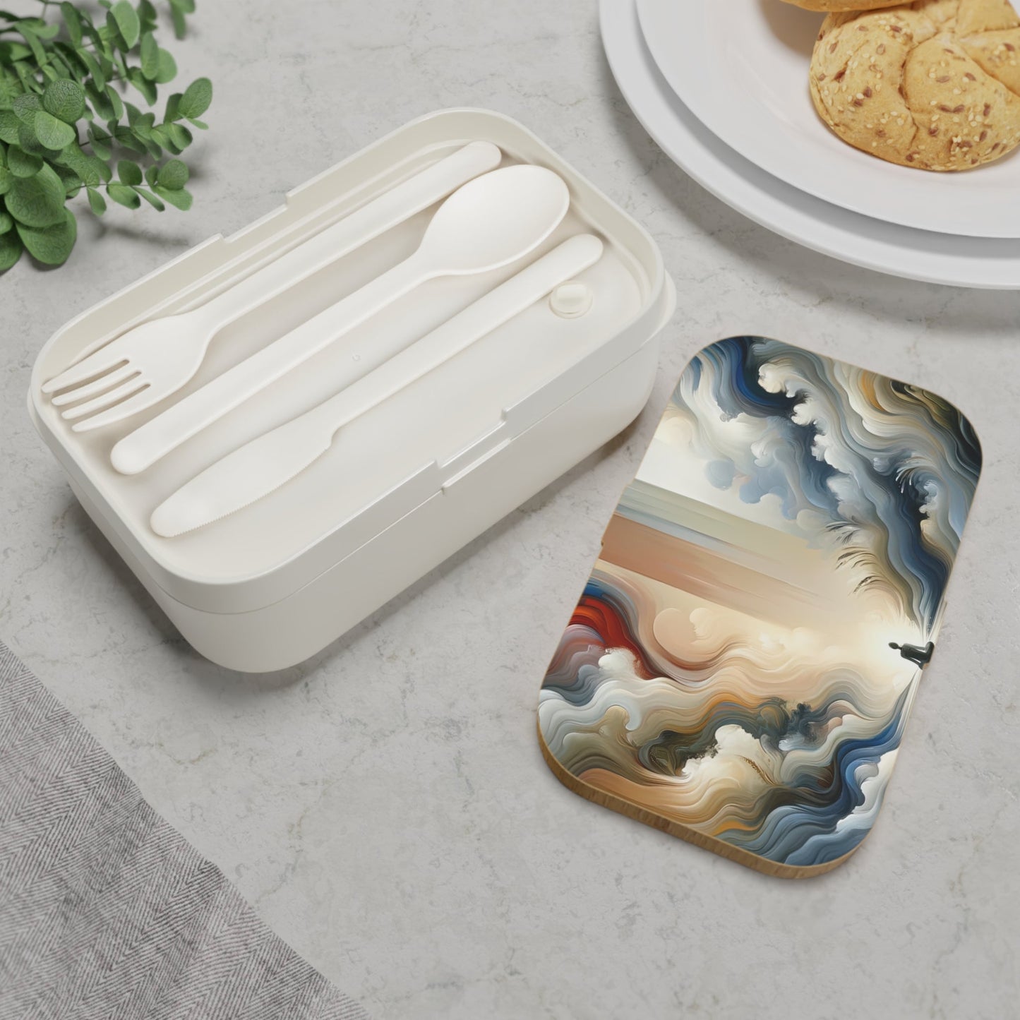Tranquil Haven Respite Bento Lunch Box - ATUH.ART