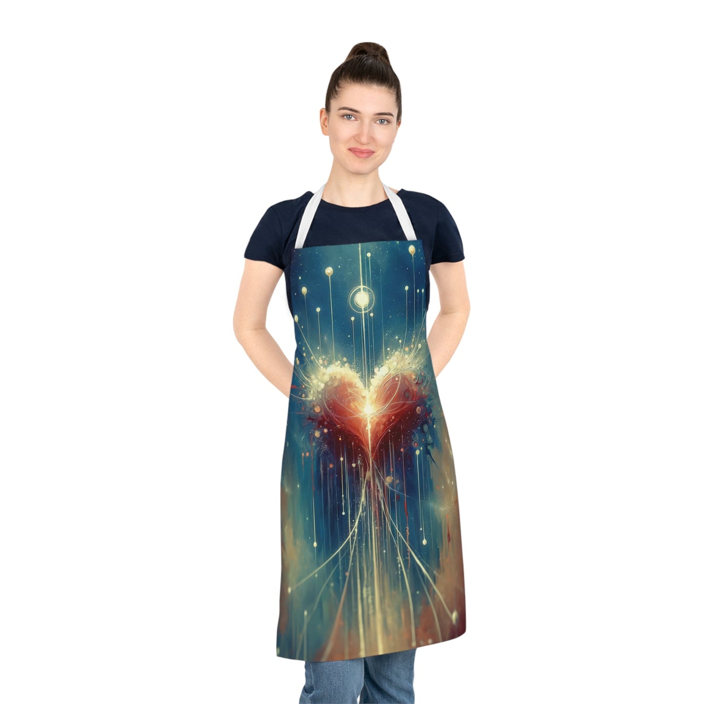 Transcendent Connection Beauty Adult Apron (AOP) - ATUH.ART