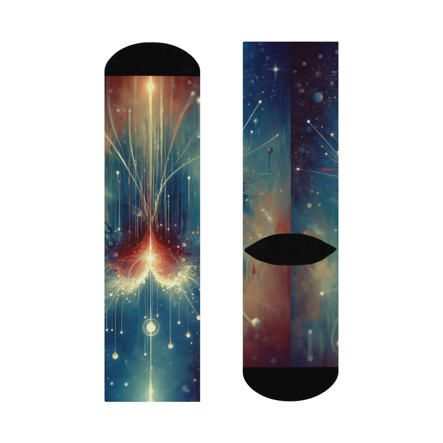 Transcendent Connection Beauty Cushioned Crew Socks - ATUH.ART