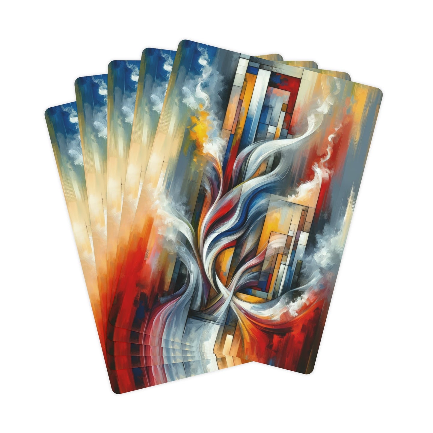 Transcending Abstract Limitations Poker Cards - ATUH.ART