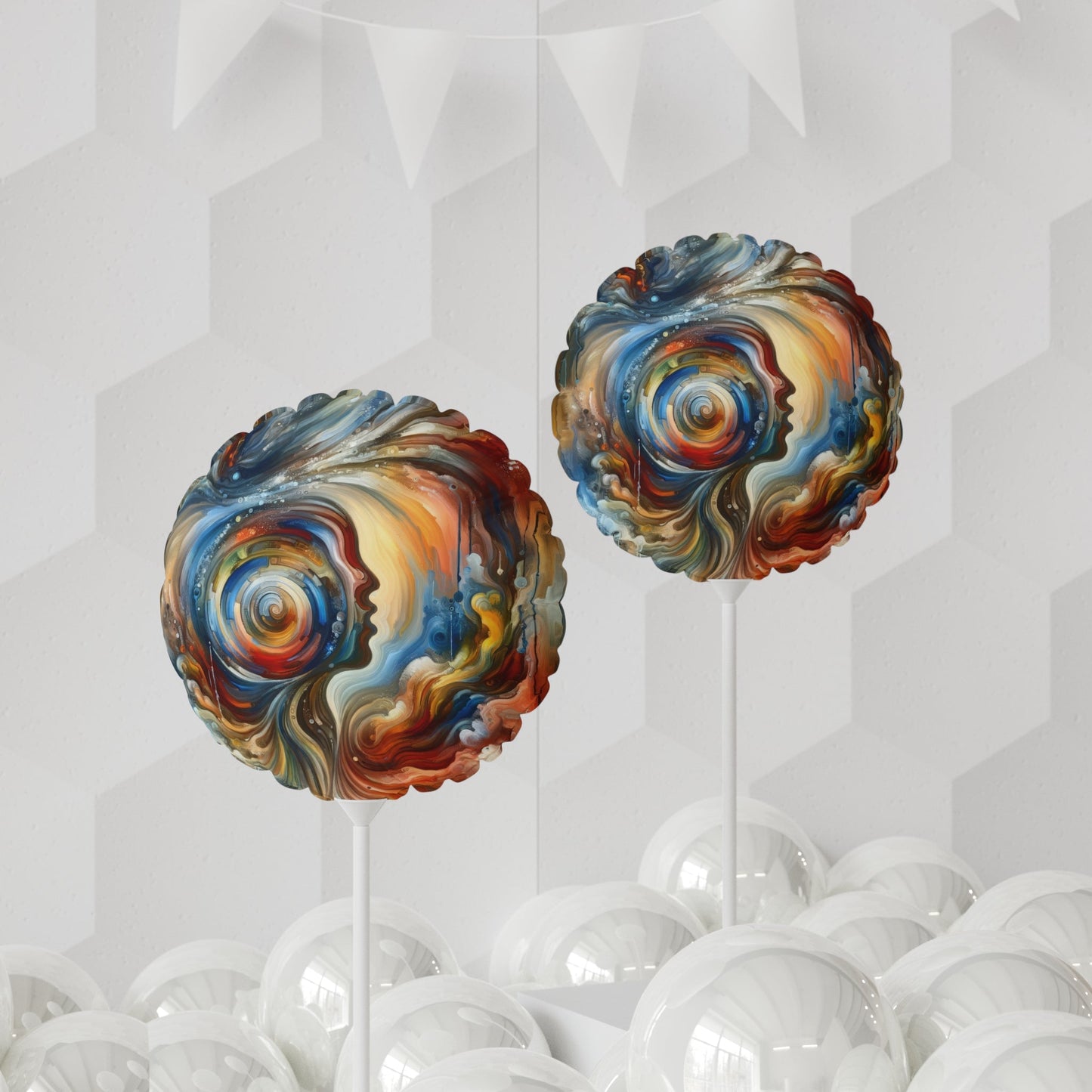 Transformation Essence Vortex Balloon (Round and Heart-shaped), 11" - ATUH.ART