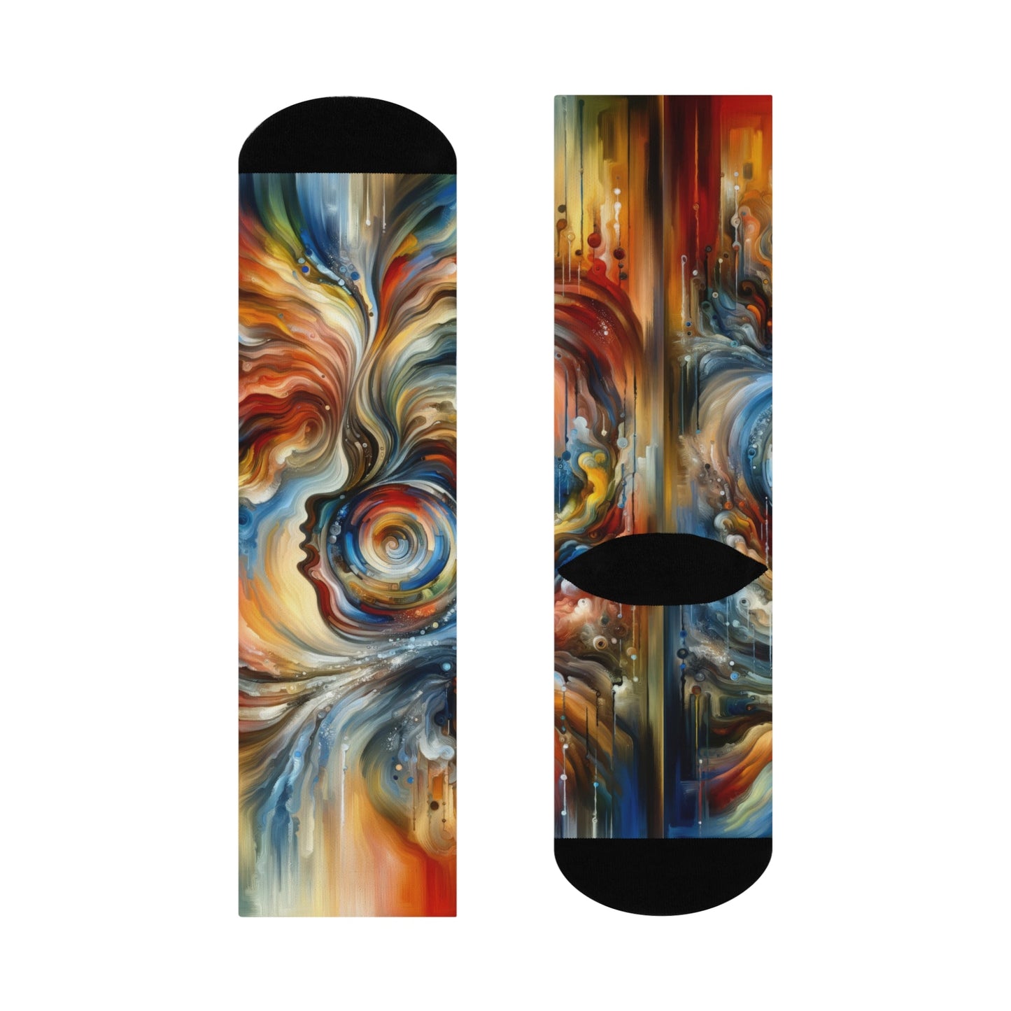 Transformation Essence Vortex Cushioned Crew Socks - ATUH.ART