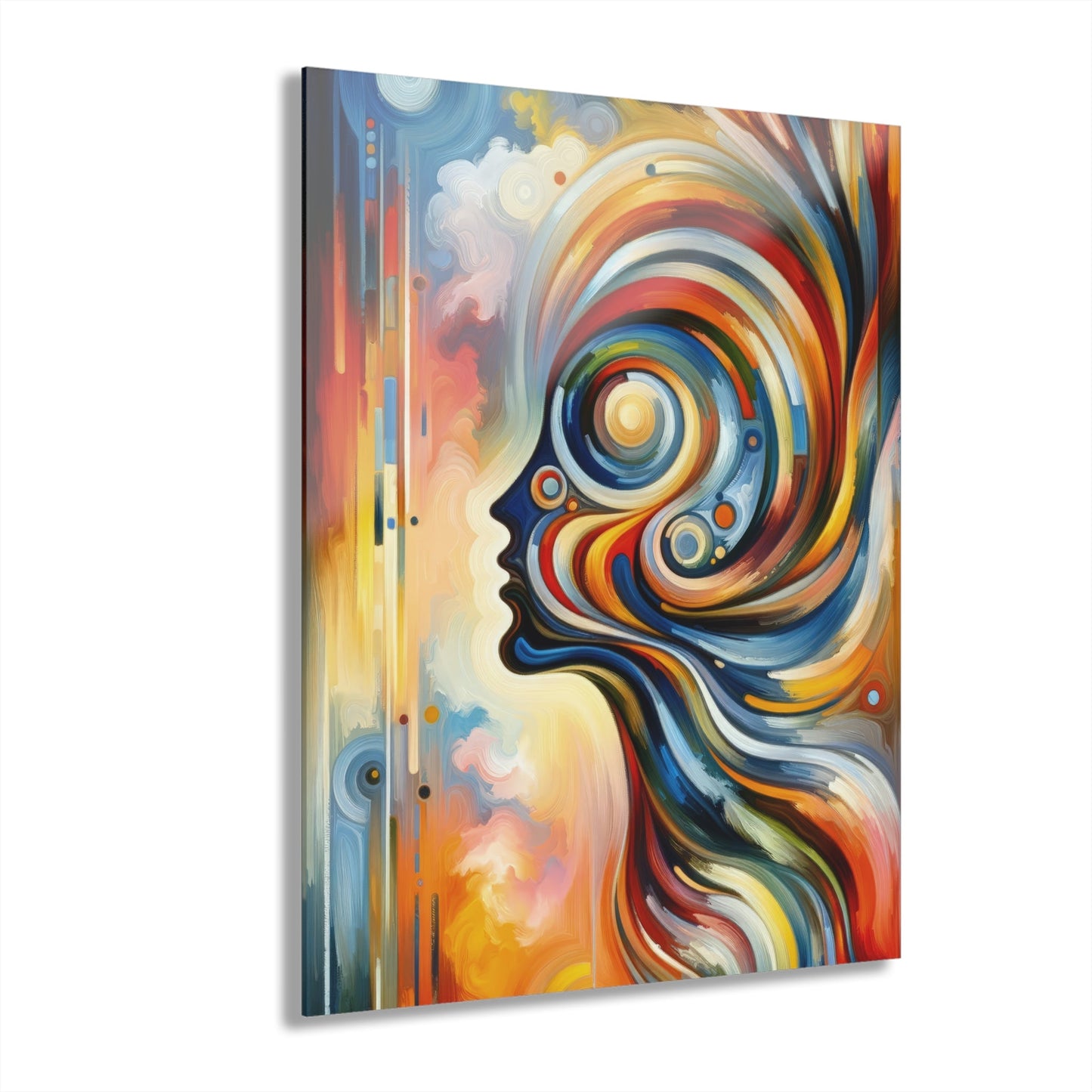 Transformative Harmonic Tachism Acrylic Prints (French Cleat Hanging) - ATUH.ART
