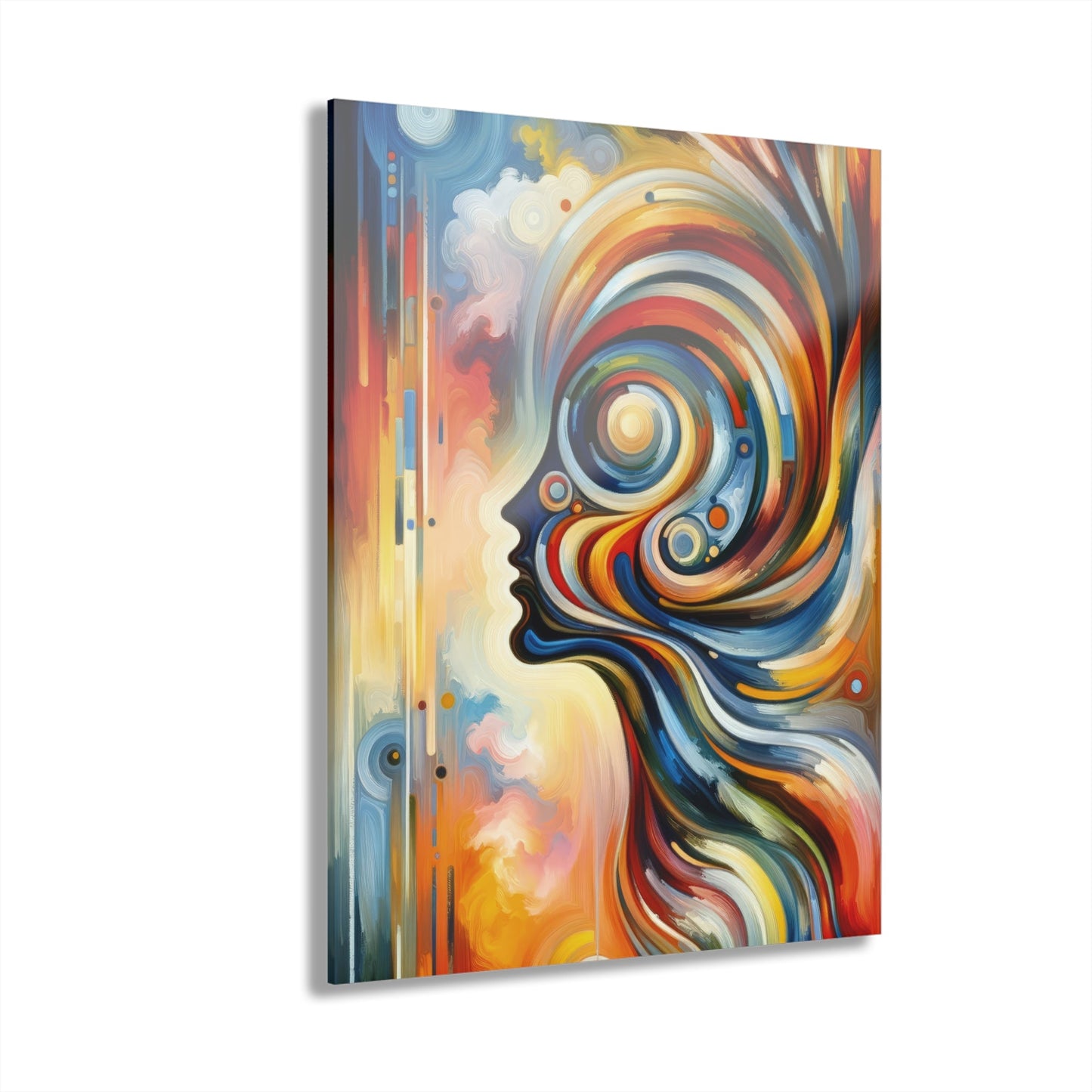 Transformative Harmonic Tachism Acrylic Prints (French Cleat Hanging) - ATUH.ART